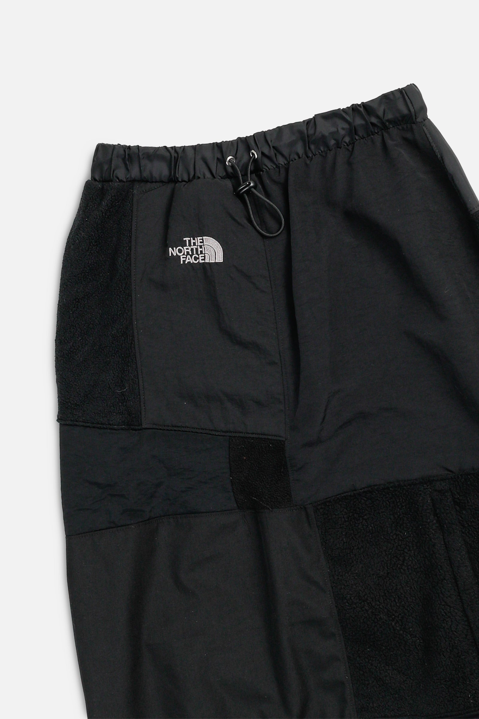 Rework North Face Fleece Long Skirt - XS-BOTTOMS-North Face-XS-Frankie Collective Rare Vintage Streetwear Reworks