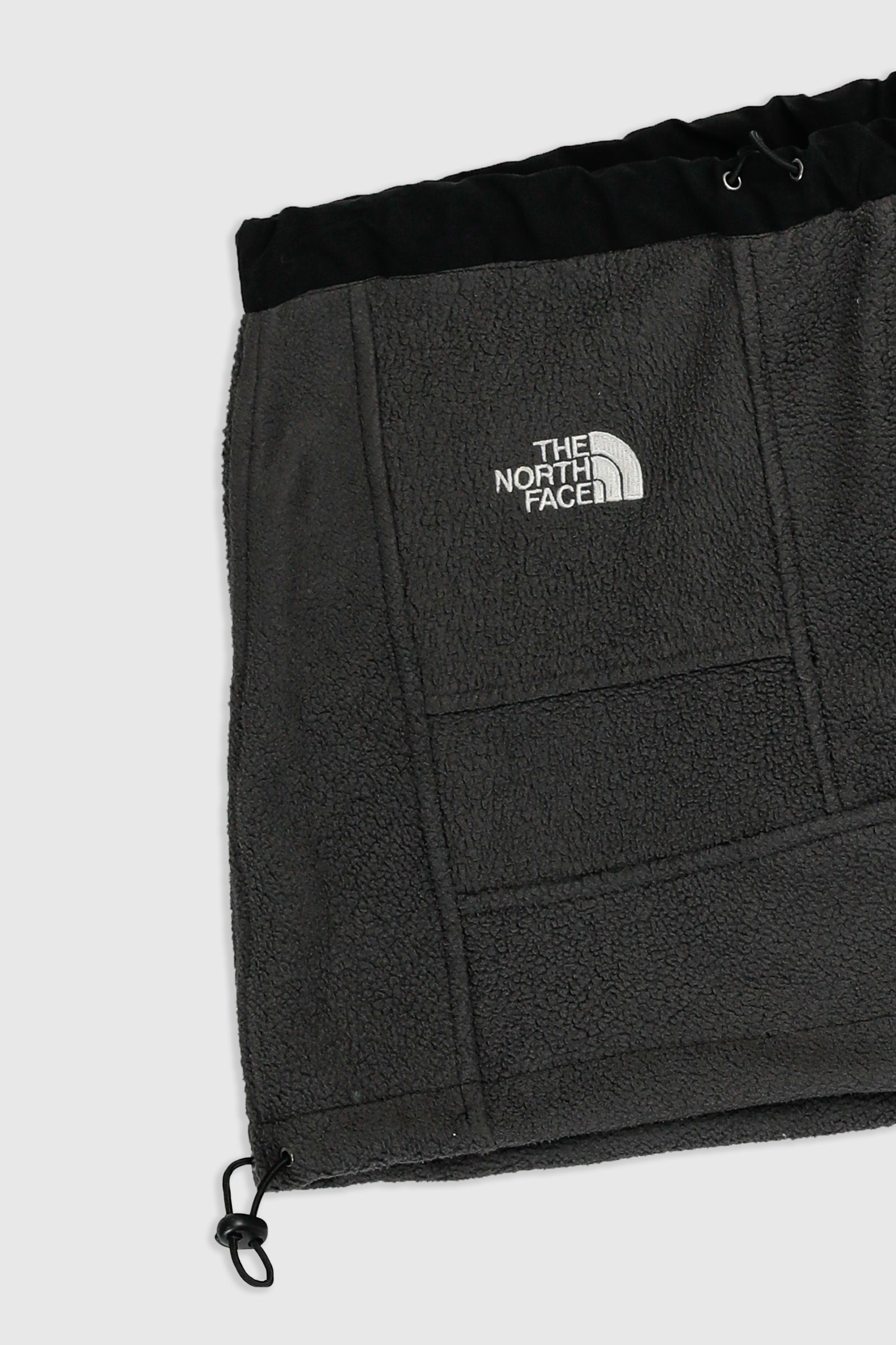 Rework North Face Fleece Mini Skirt - S-BOTTOMS-North Face-Frankie Collective Rare Vintage Streetwear Reworks