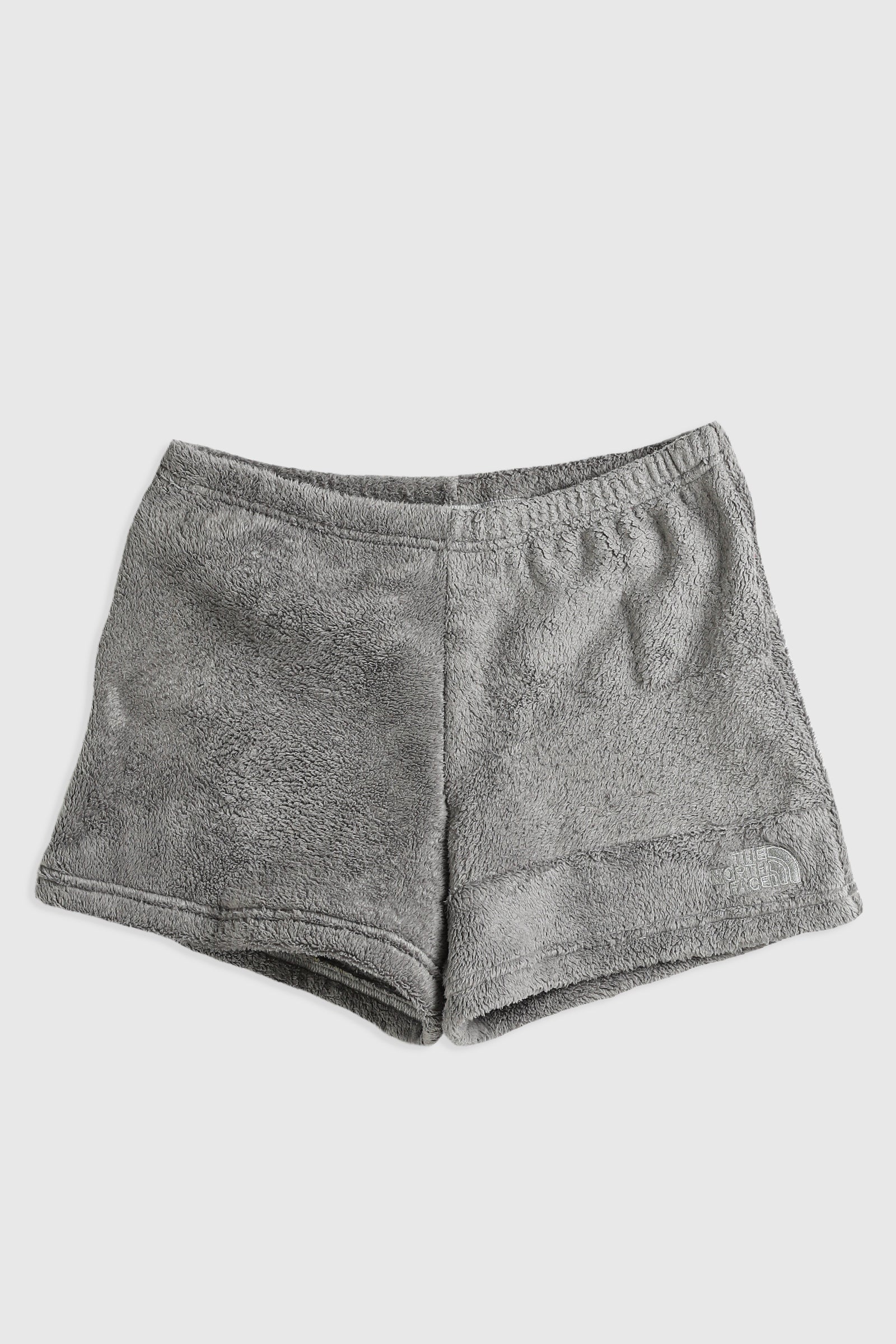Rework North Face Fuzzy Shorts - M-BOTTOMS-North Face-Frankie Collective Rare Vintage Streetwear Reworks