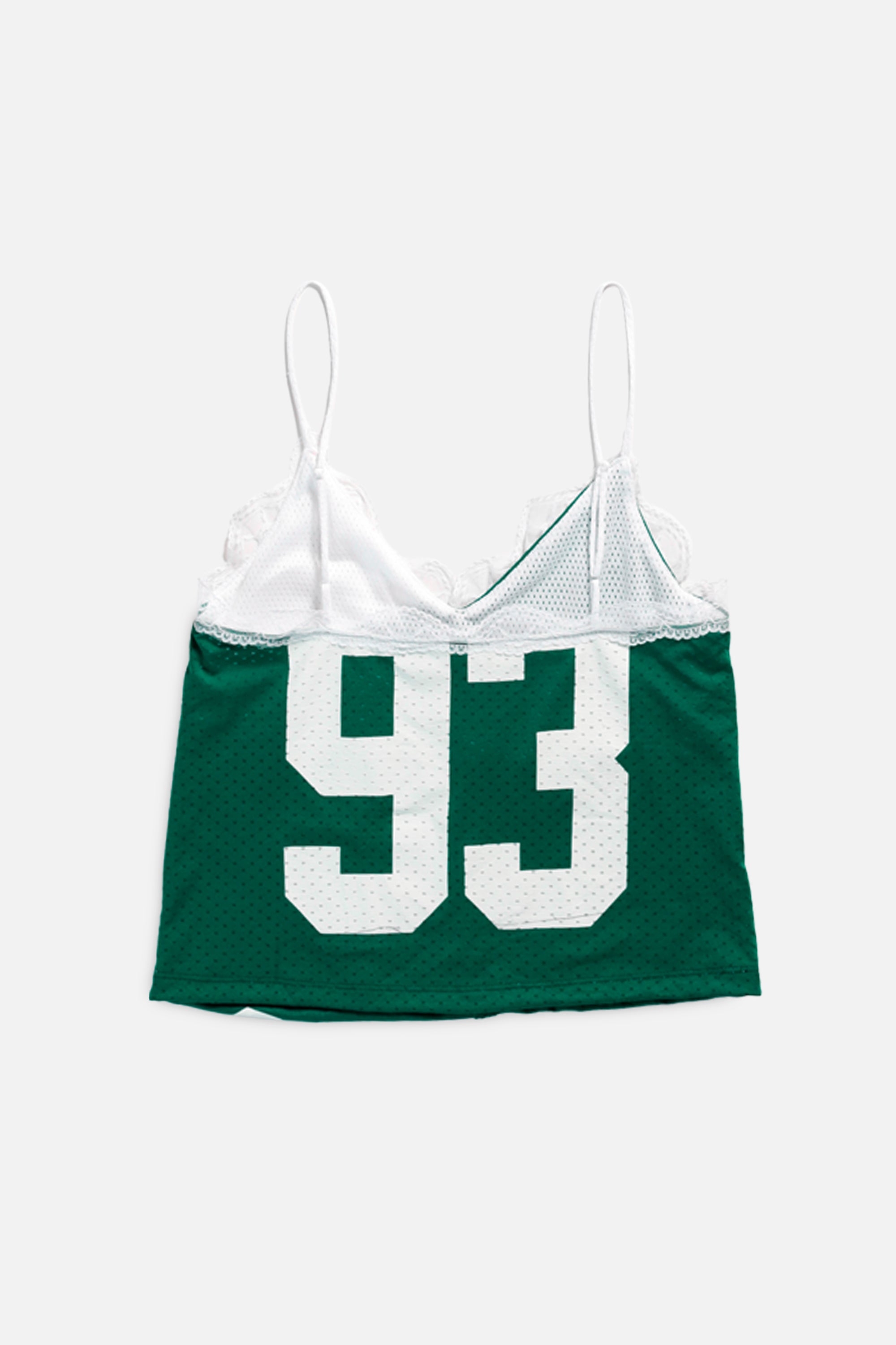 Rework Ohio Bobcats NCAA Lace Tank - S-TOPS-NCAA-S-Frankie Collective Rare Vintage Streetwear Reworks