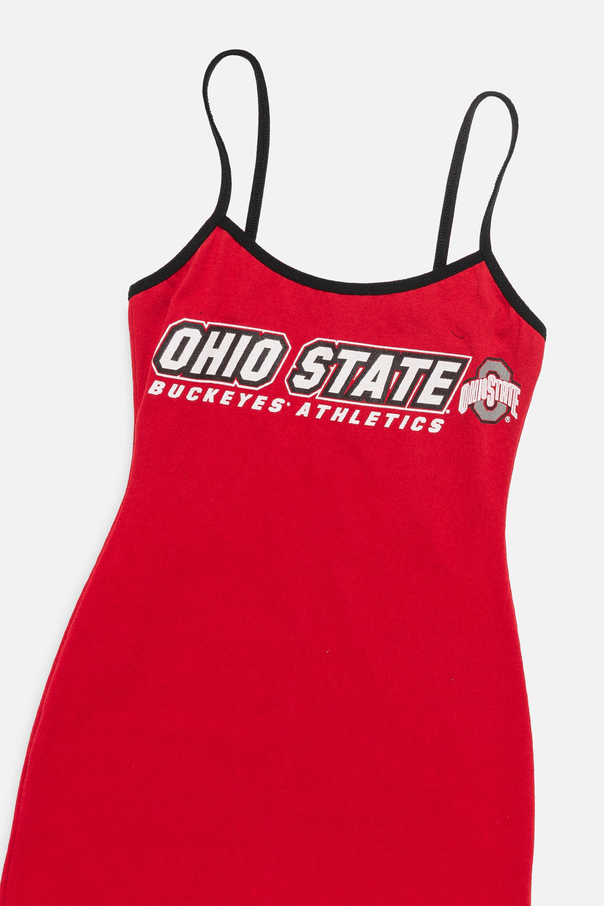 Rework Ohio State Buckeyes Mini Dress-NCAA-Frankie Collective-Rework-Vintage-Streetwear