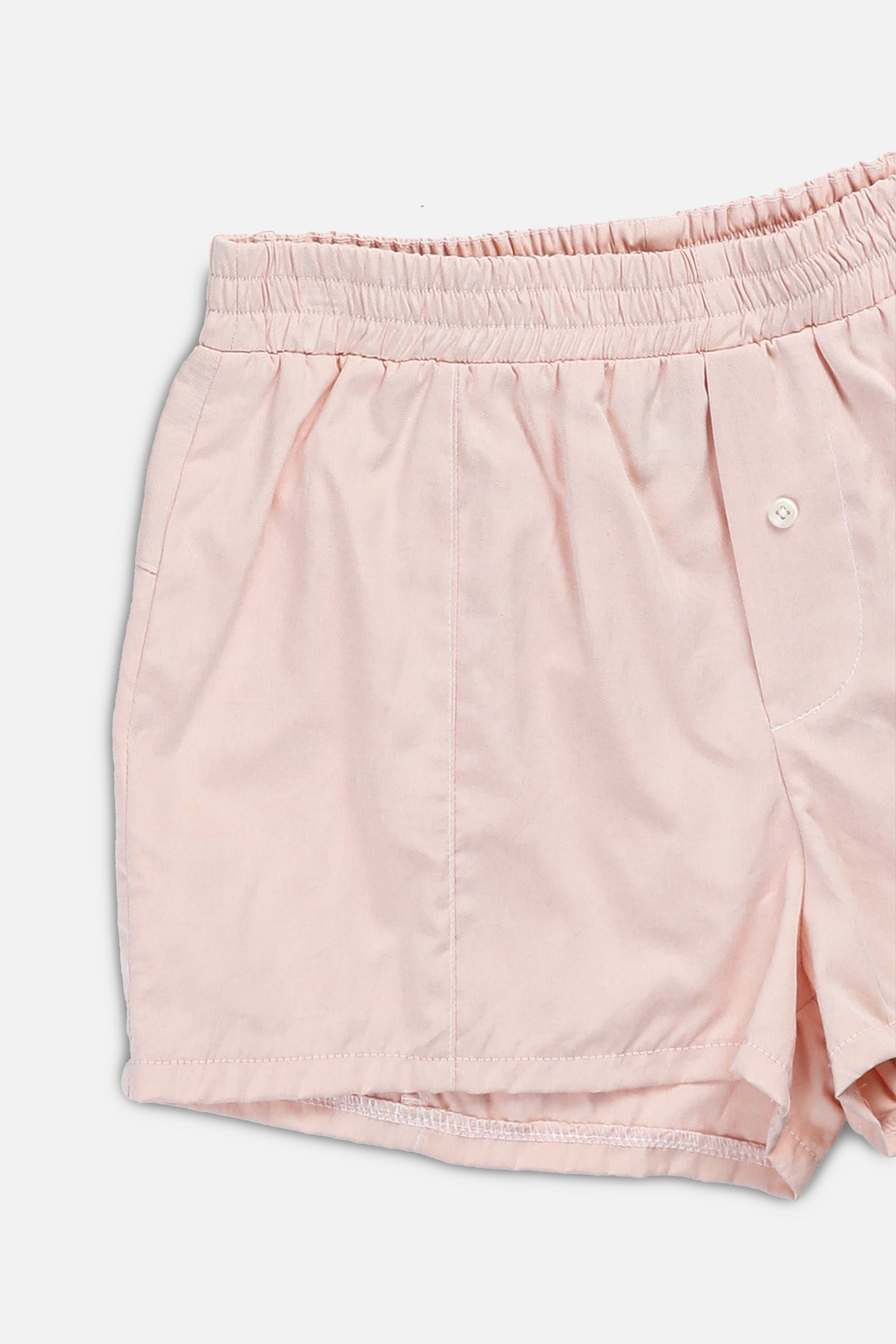 Rework Oxford Mini Boxer Shorts - L-BOTTOMS-vendor-unknown-L-Frankie Collective Rare Vintage Streetwear Reworks