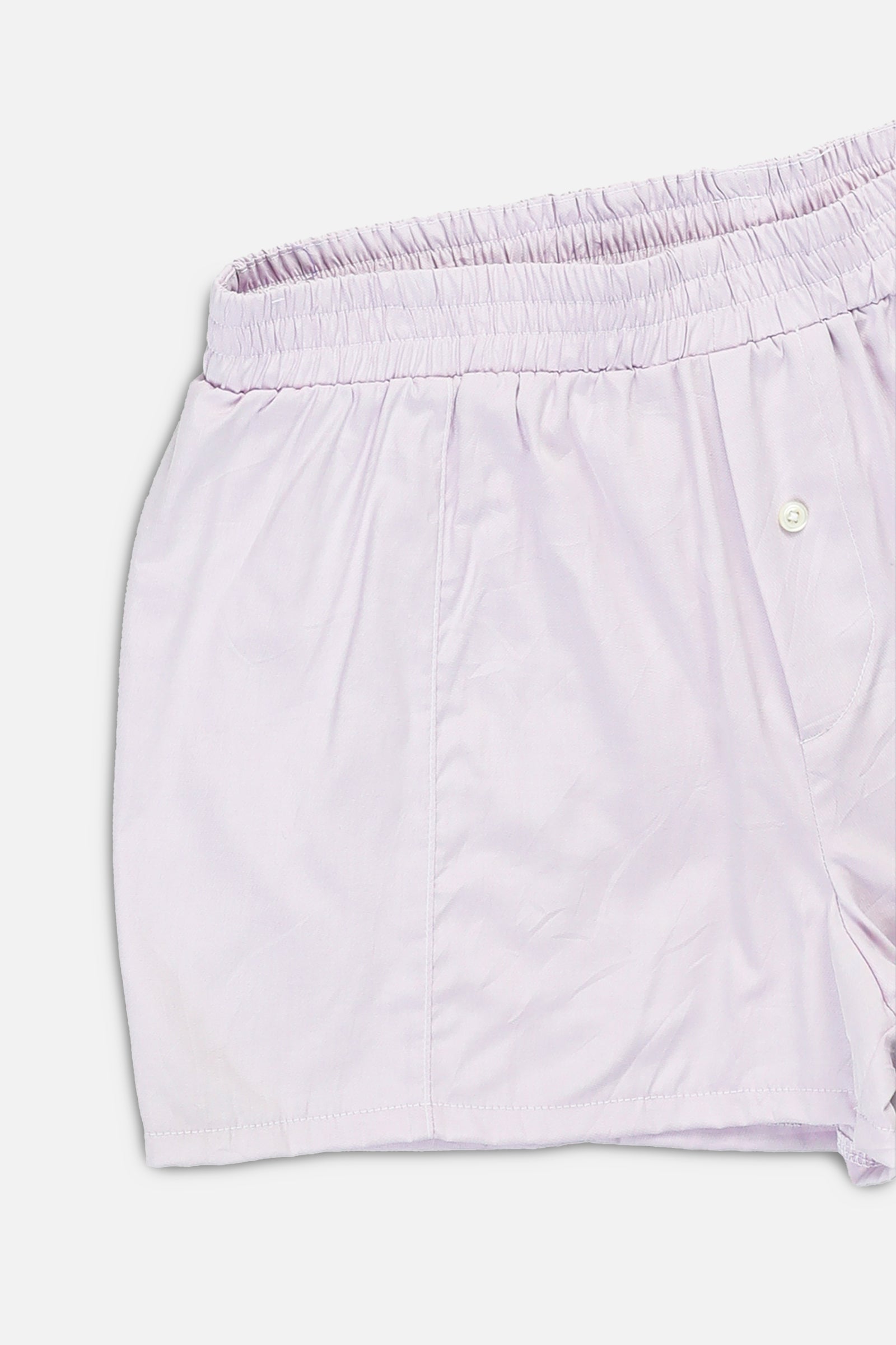 Rework Oxford Mini Boxer Shorts - M-BOTTOMS-vendor-unknown-M-Frankie Collective Rare Vintage Streetwear Reworks