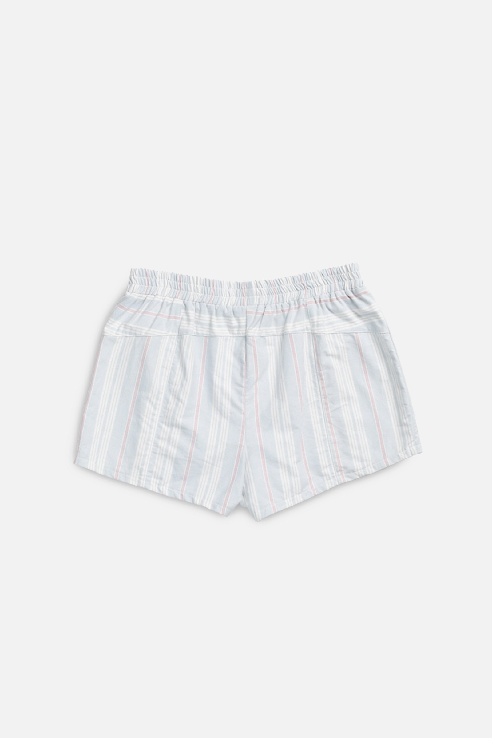 Rework Oxford Mini Boxer Shorts - M-BOTTOMS-vendor-unknown-M-Frankie Collective Rare Vintage Streetwear Reworks