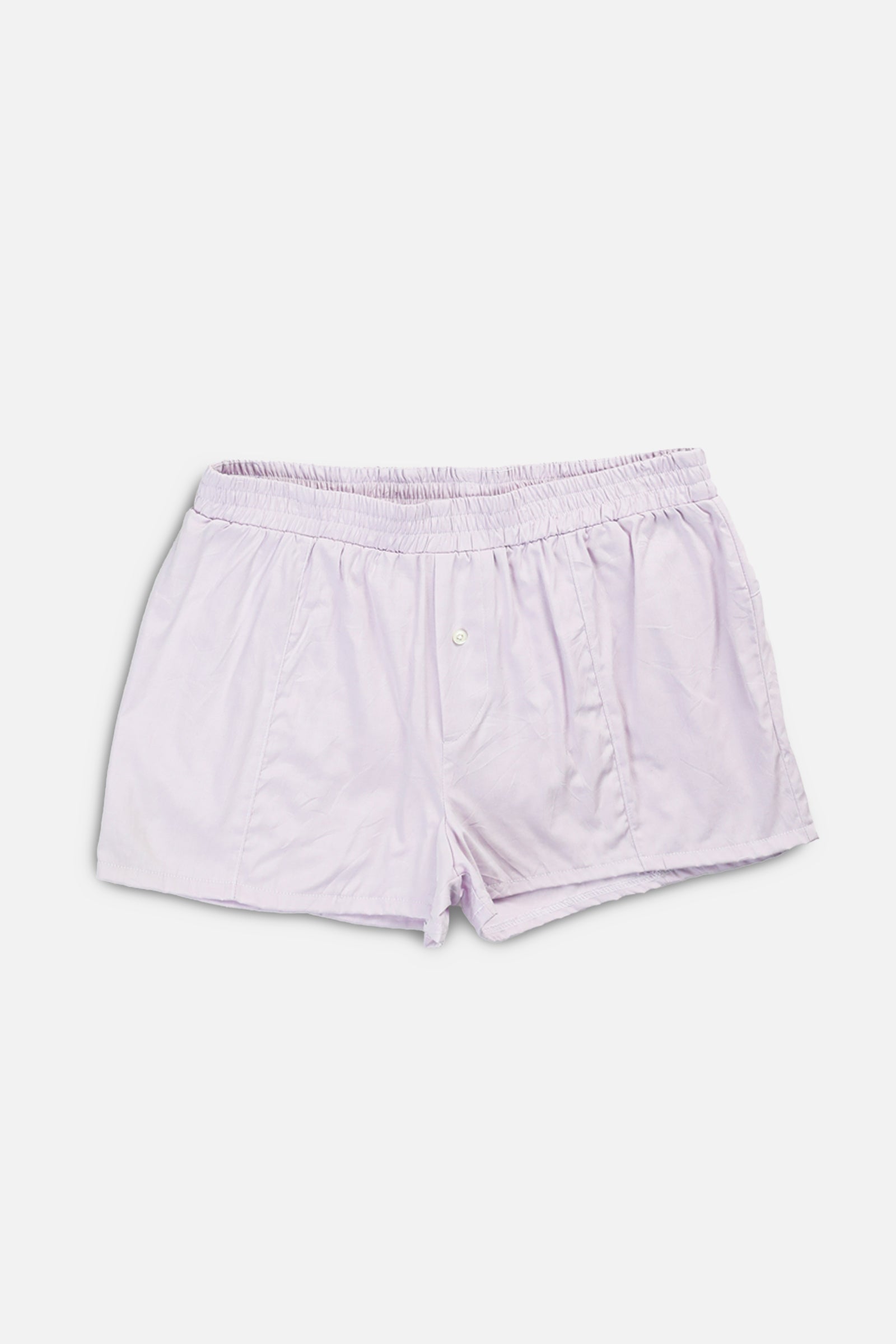 Rework Oxford Mini Boxer Shorts - M-BOTTOMS-vendor-unknown-M-Frankie Collective Rare Vintage Streetwear Reworks