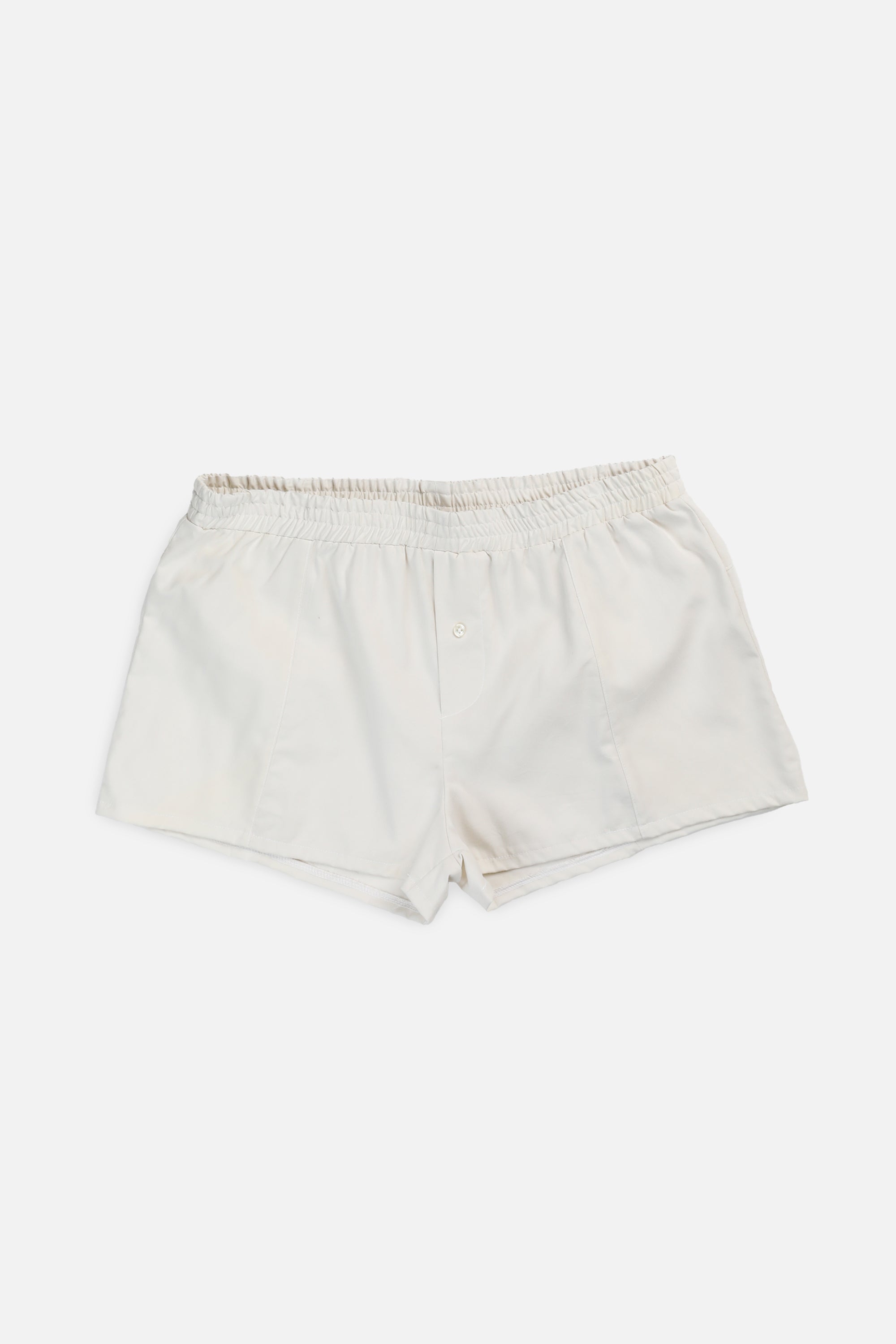 Rework Oxford Mini Boxer Shorts - M, XL-BOTTOMS-vendor-unknown-M-Frankie Collective Rare Vintage Streetwear Reworks
