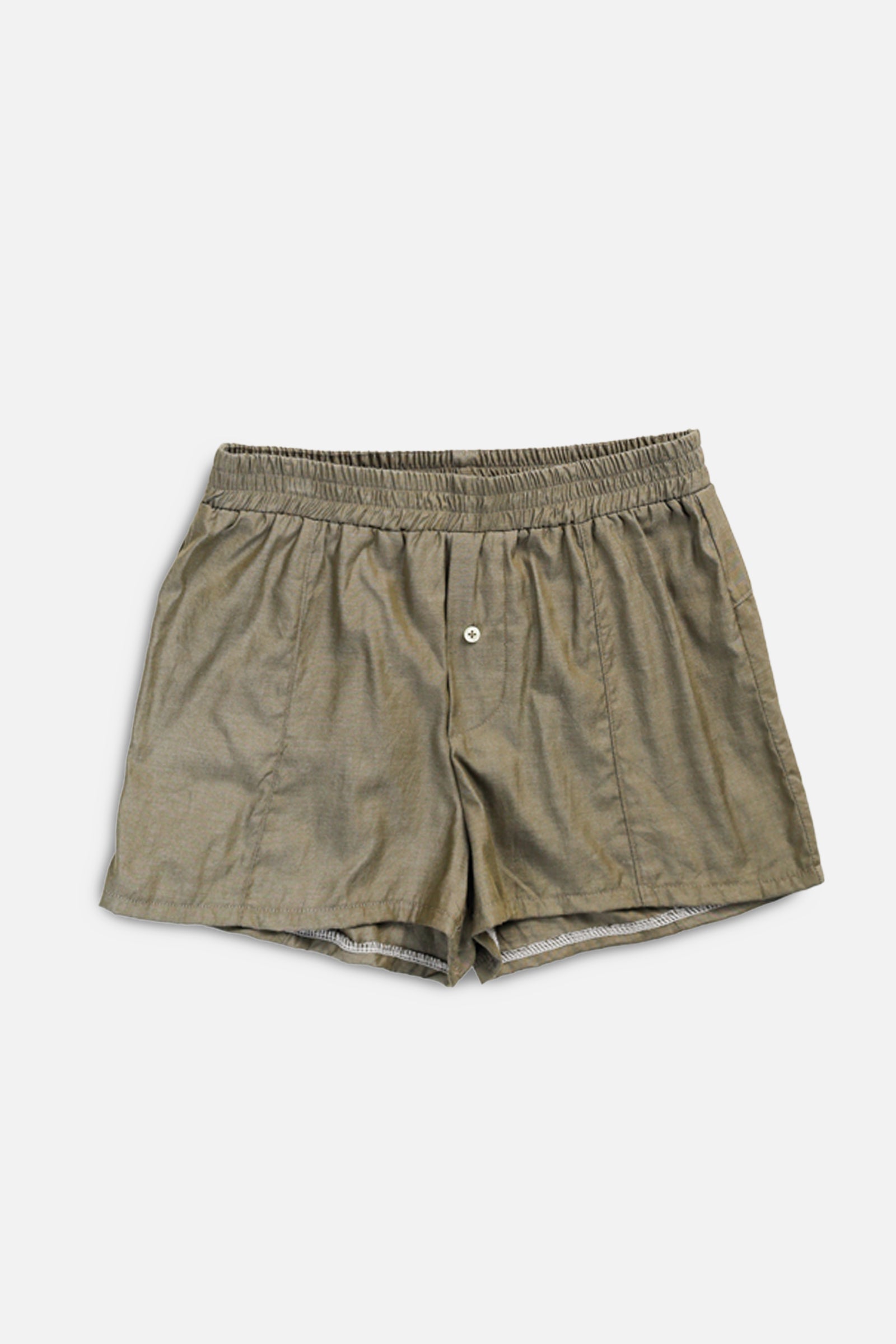 Rework Oxford Mini Boxer Shorts - XS, S, M, L, XL, XXL-BOTTOMS-vendor-unknown-XS-Frankie Collective Rare Vintage Streetwear Reworks