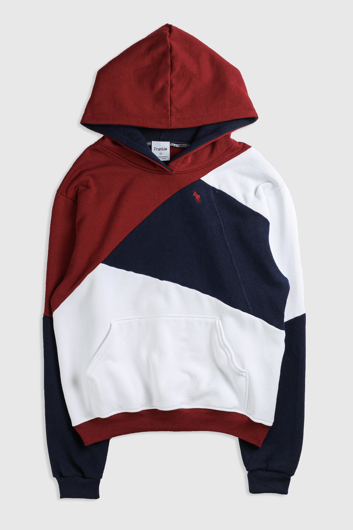 Rework Patchwork Sweatshirt - M-SWEATERS-vendor-unknown-Frankie Collective Rare Vintage Streetwear Reworks