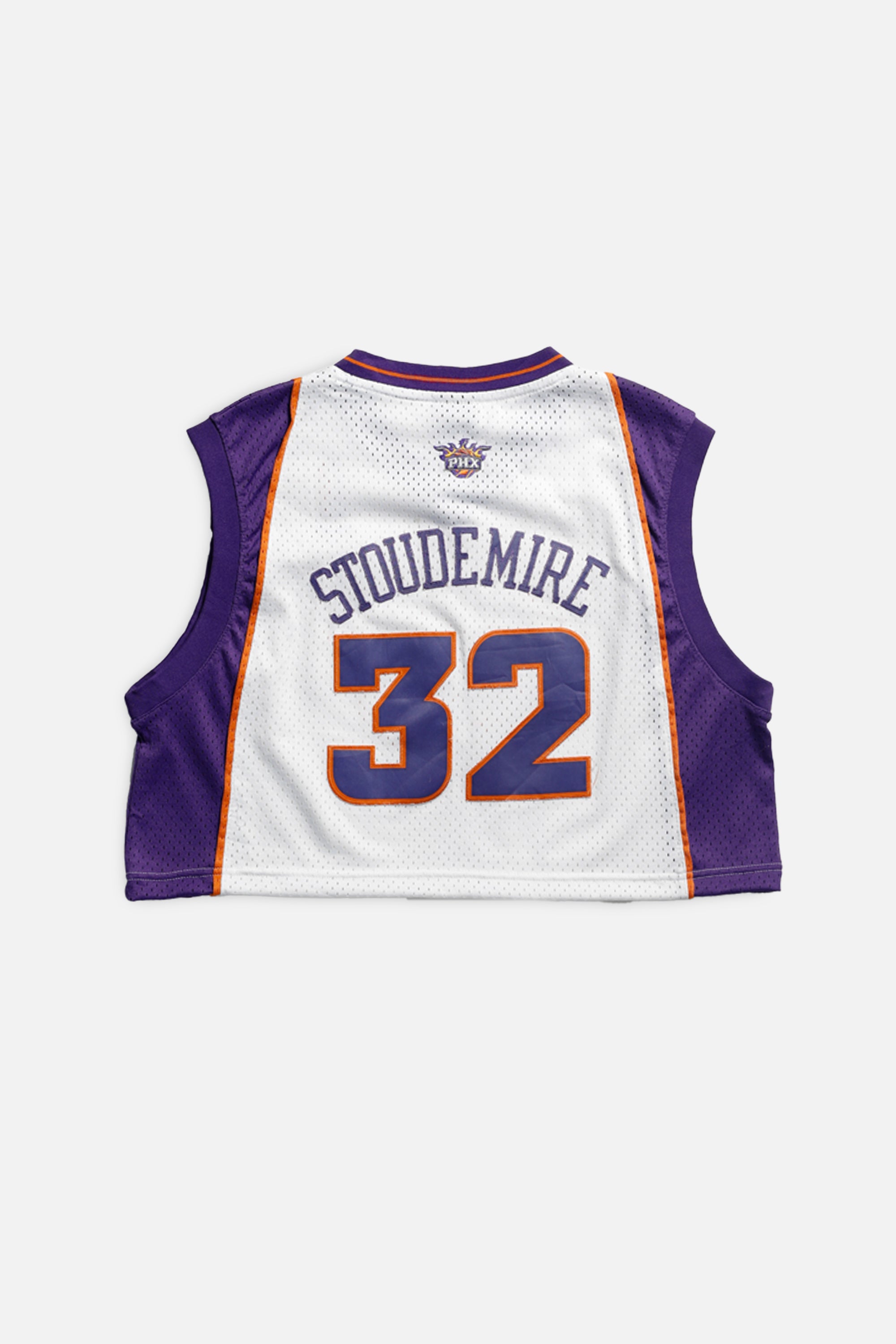 Rework Phoenix Suns NBA Crop Jersey - XL-JERSEYS-NBA-XL-Frankie Collective Rare Vintage Streetwear Reworks