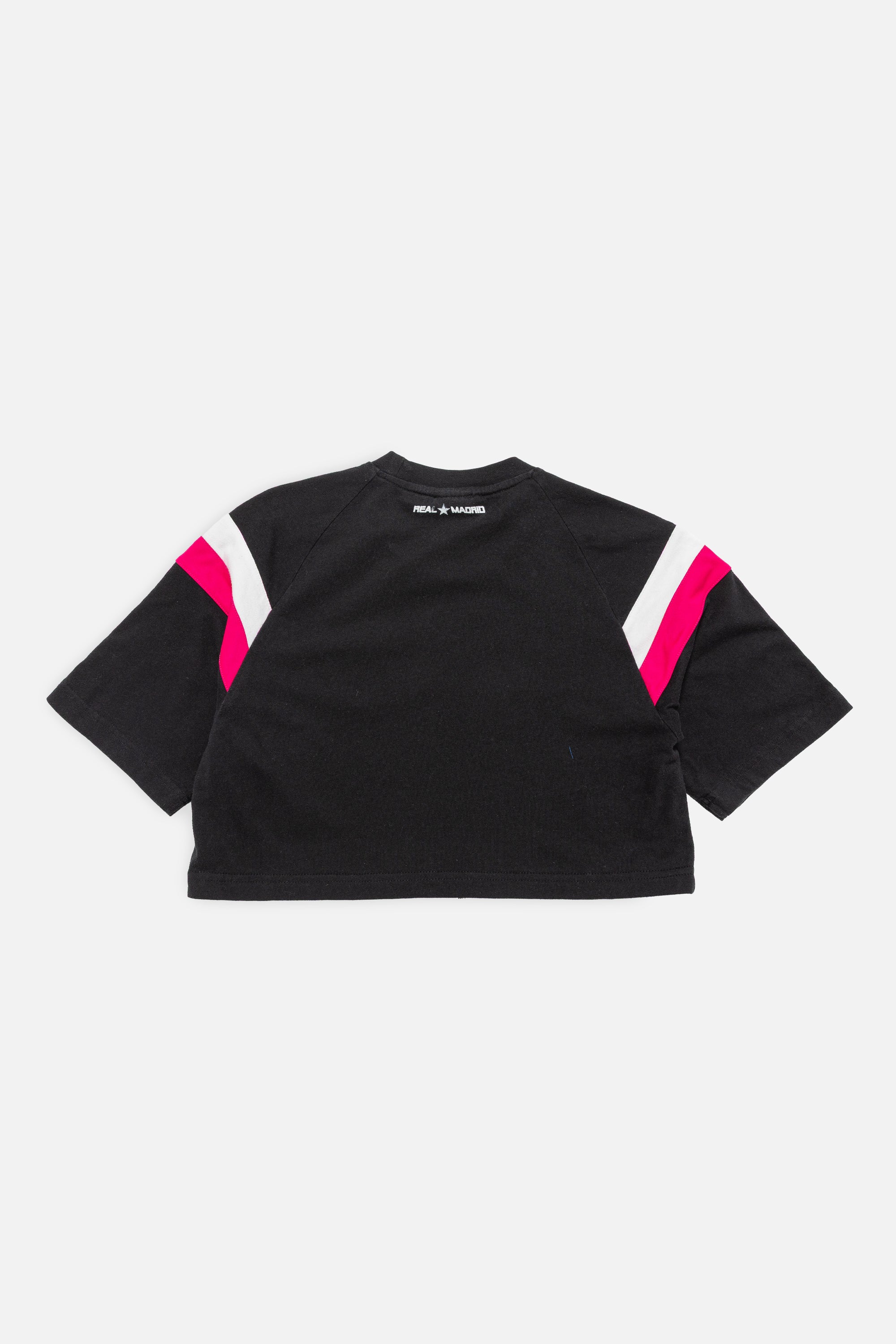 Rework Real Madrid Crop Jersey-Adidas-Frankie Collective-Rework-Vintage-Streetwear