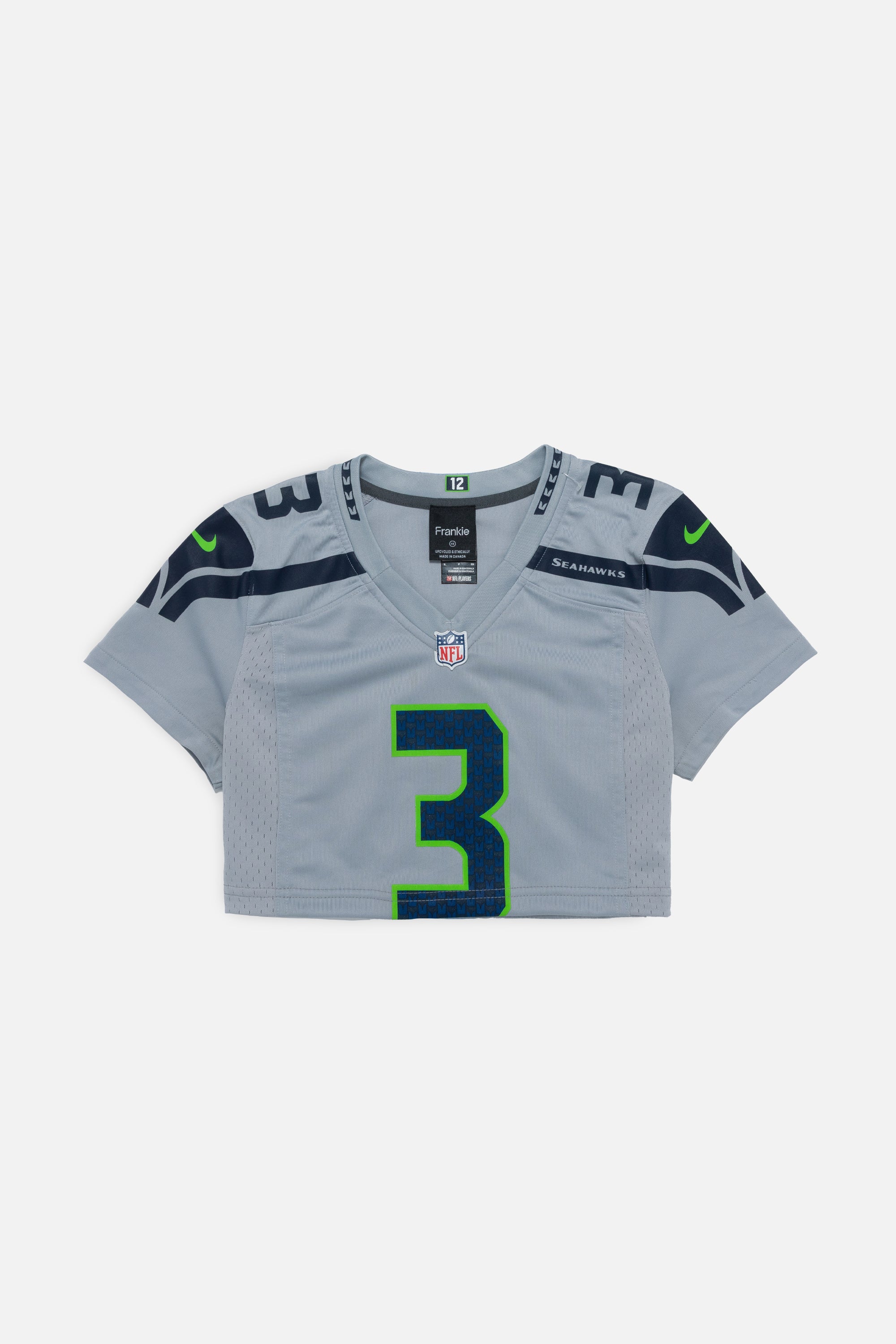 Rework Seattle Mariners Crop Jersey - XS-JERSEYS-NFL-Frankie Collective