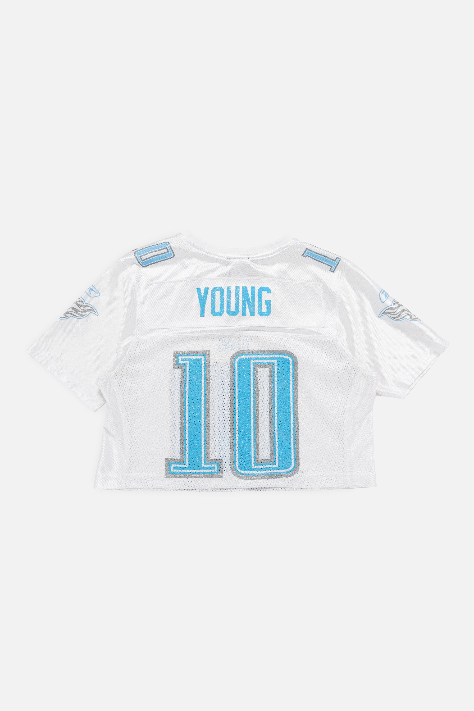 Rework Tennessee Titans Crop Jersey-NFL-Frankie Collective-Rework-Vintage-Streetwear