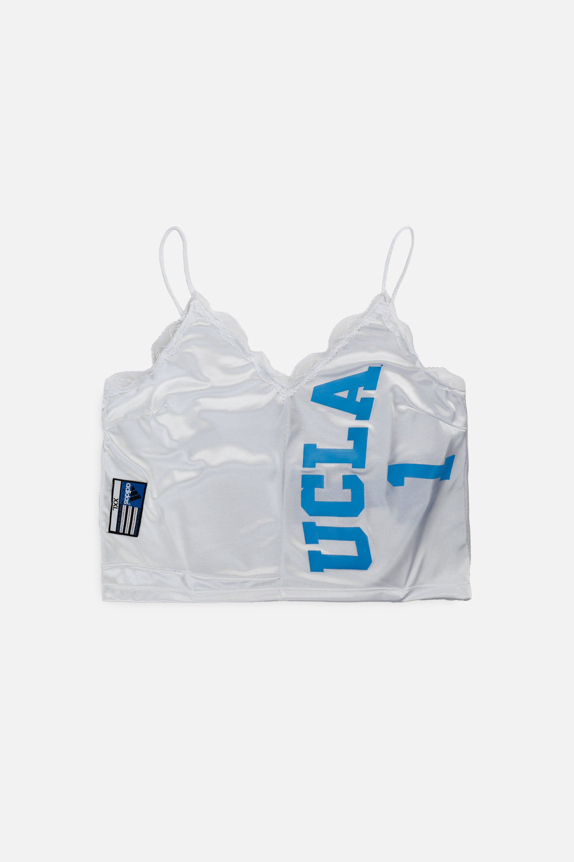 Rework UCLA NCAA Lace Tank - XXL-TOPS-NCAA-XXL-Frankie Collective Rare Vintage Streetwear Reworks