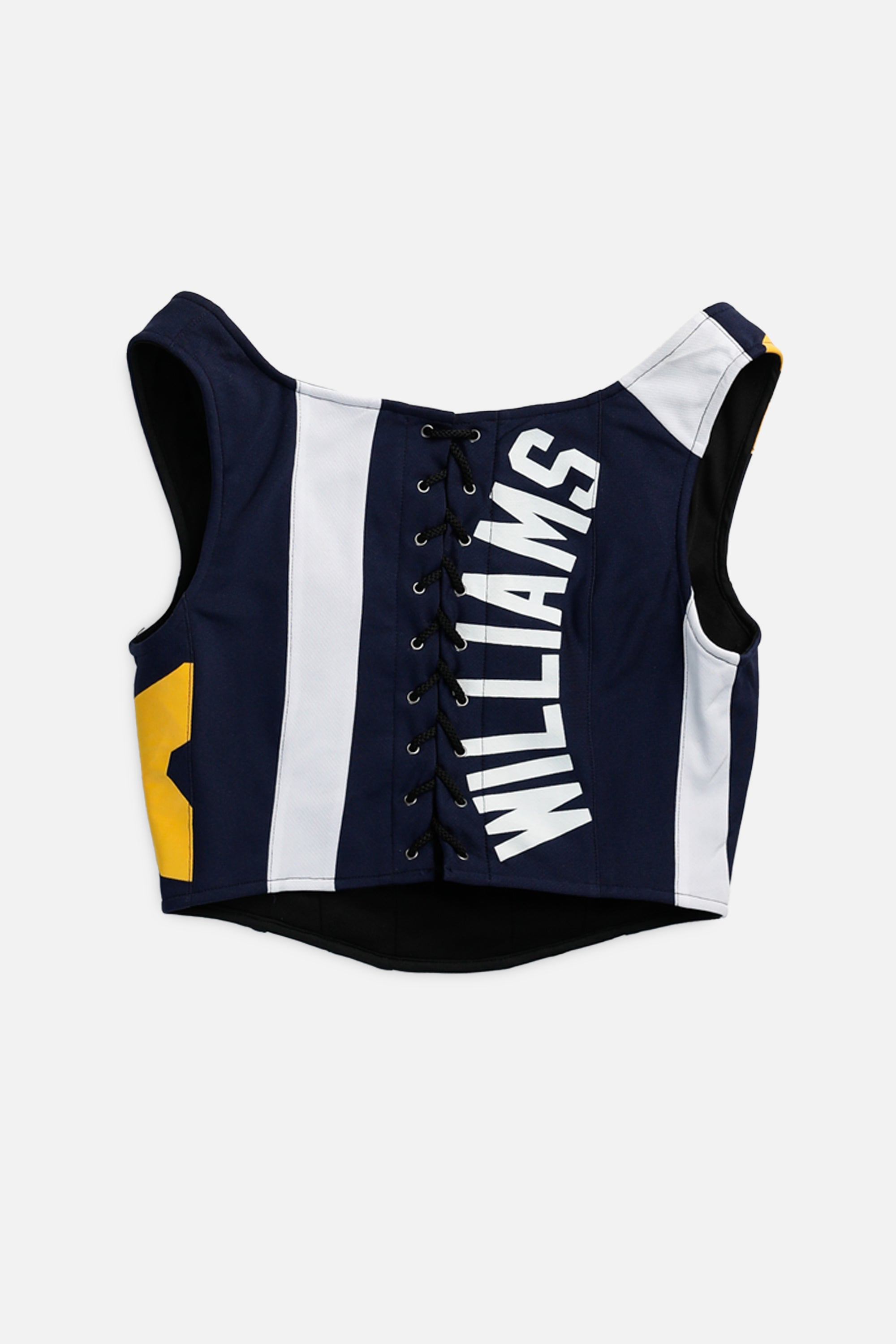 Rework Utah Jazz NBA Corset - S-TOPS-NBA-S-Frankie Collective Rare Vintage Streetwear Reworks