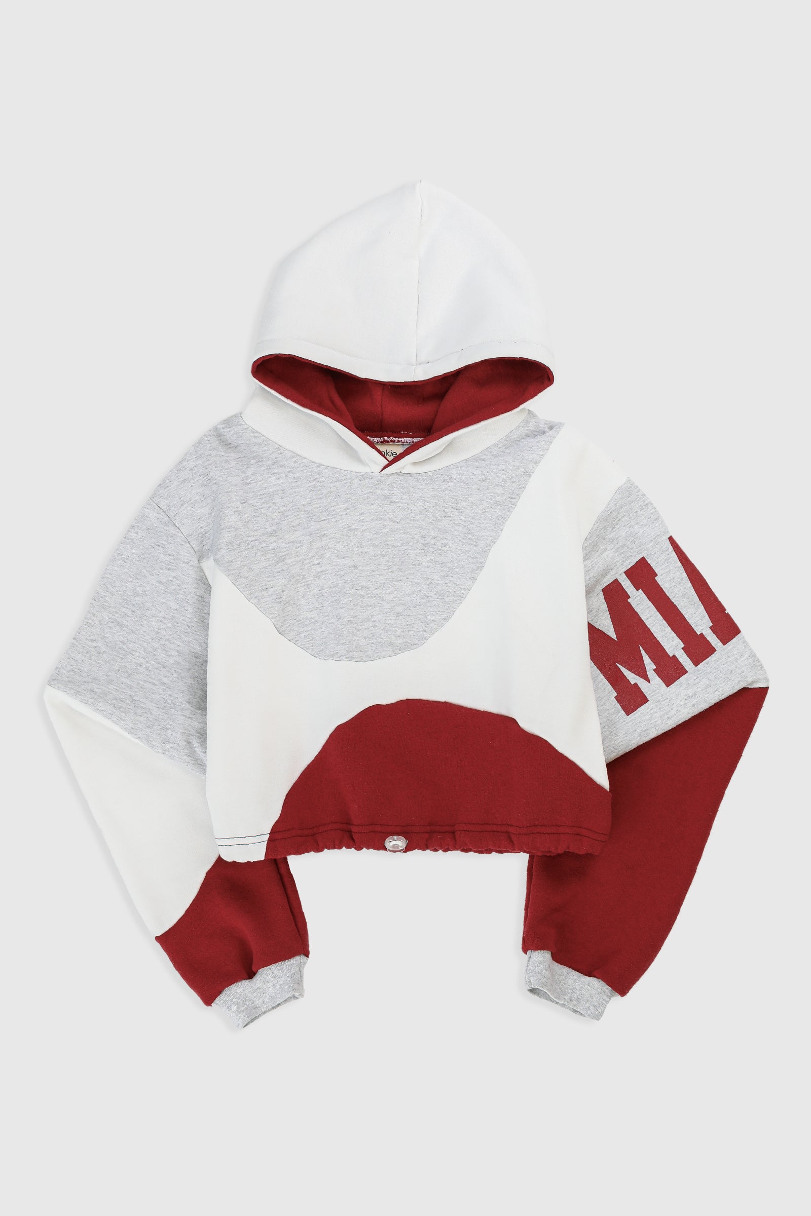 Rework Wave Crop Sweatshirt - S-SWEATERS-vendor-unknown-Frankie Collective