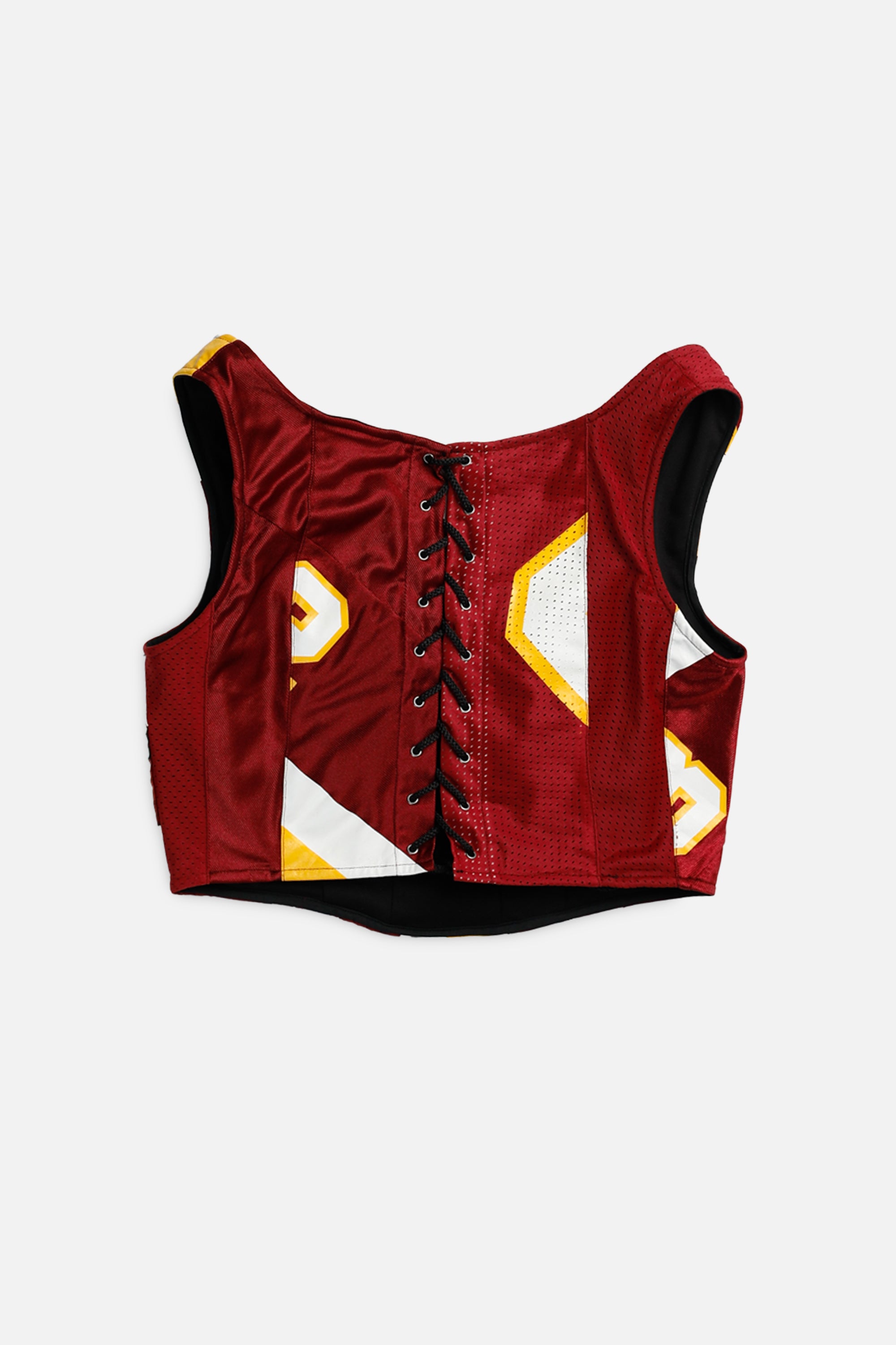 Rework Wilson Jersey Corset - L-TOPS-vendor-unknown-L-Frankie Collective Rare Vintage Streetwear Reworks