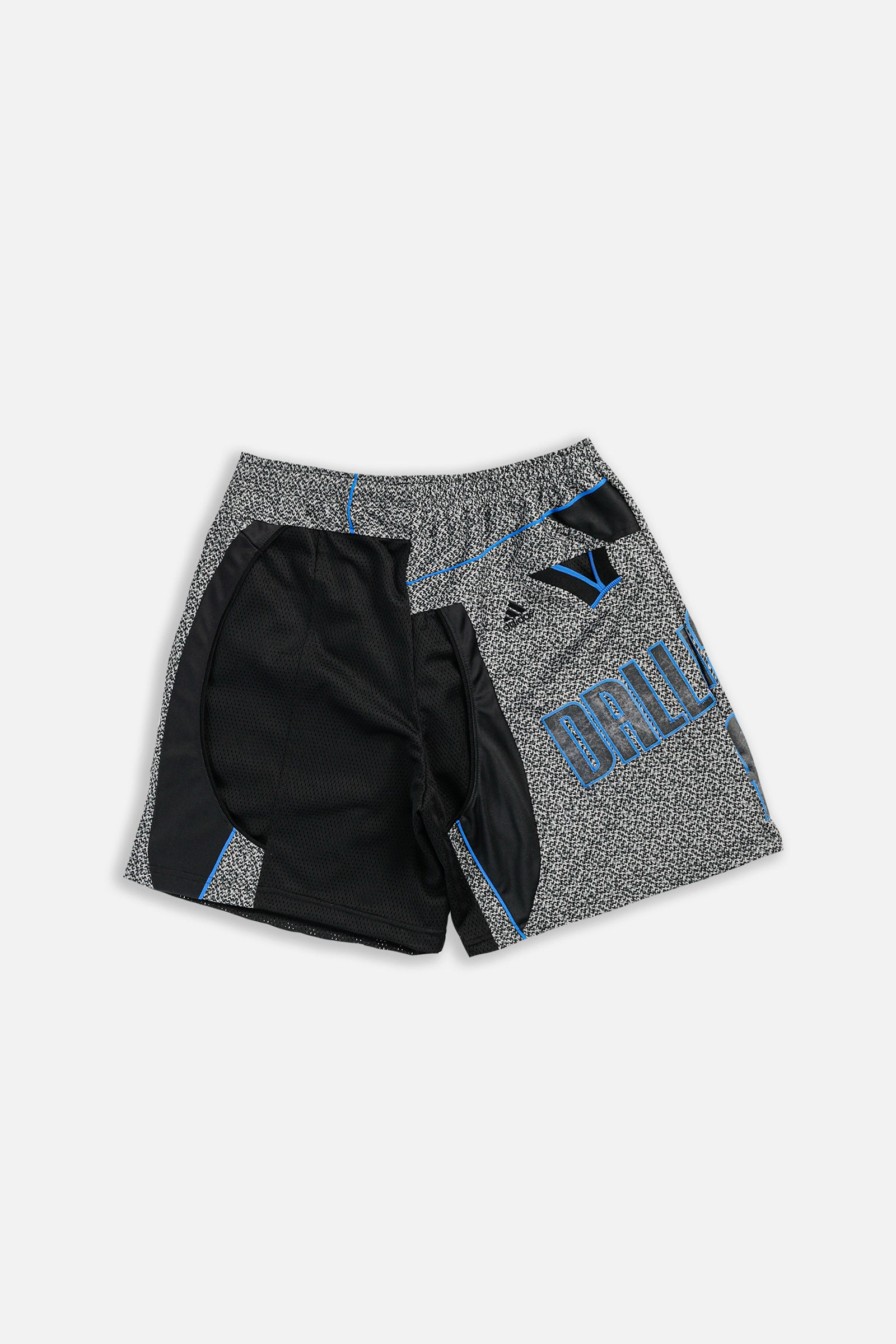 Unisex Rework Dallas Mavericks NBA Jersey Shorts - L-BOTTOMS-NBA-Women's L - Men's M-Frankie Collective Rare Vintage Streetwear Reworks