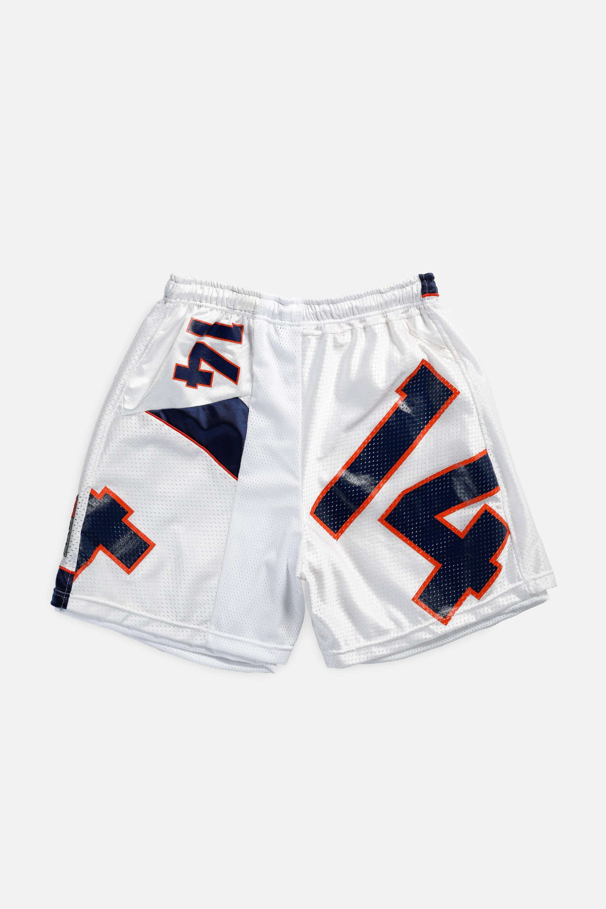 Unisex Rework Denver Broncos Jersey Shorts - Women's L - Men's M-SHORTS-NFL-Frankie Collective