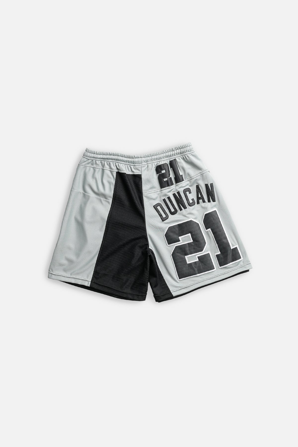 Unisex Rework San Antonio Spurs NBA Jersey Shorts - L-BOTTOMS-NBA-Women's L - Men's M-Frankie Collective Rare Vintage Streetwear Reworks