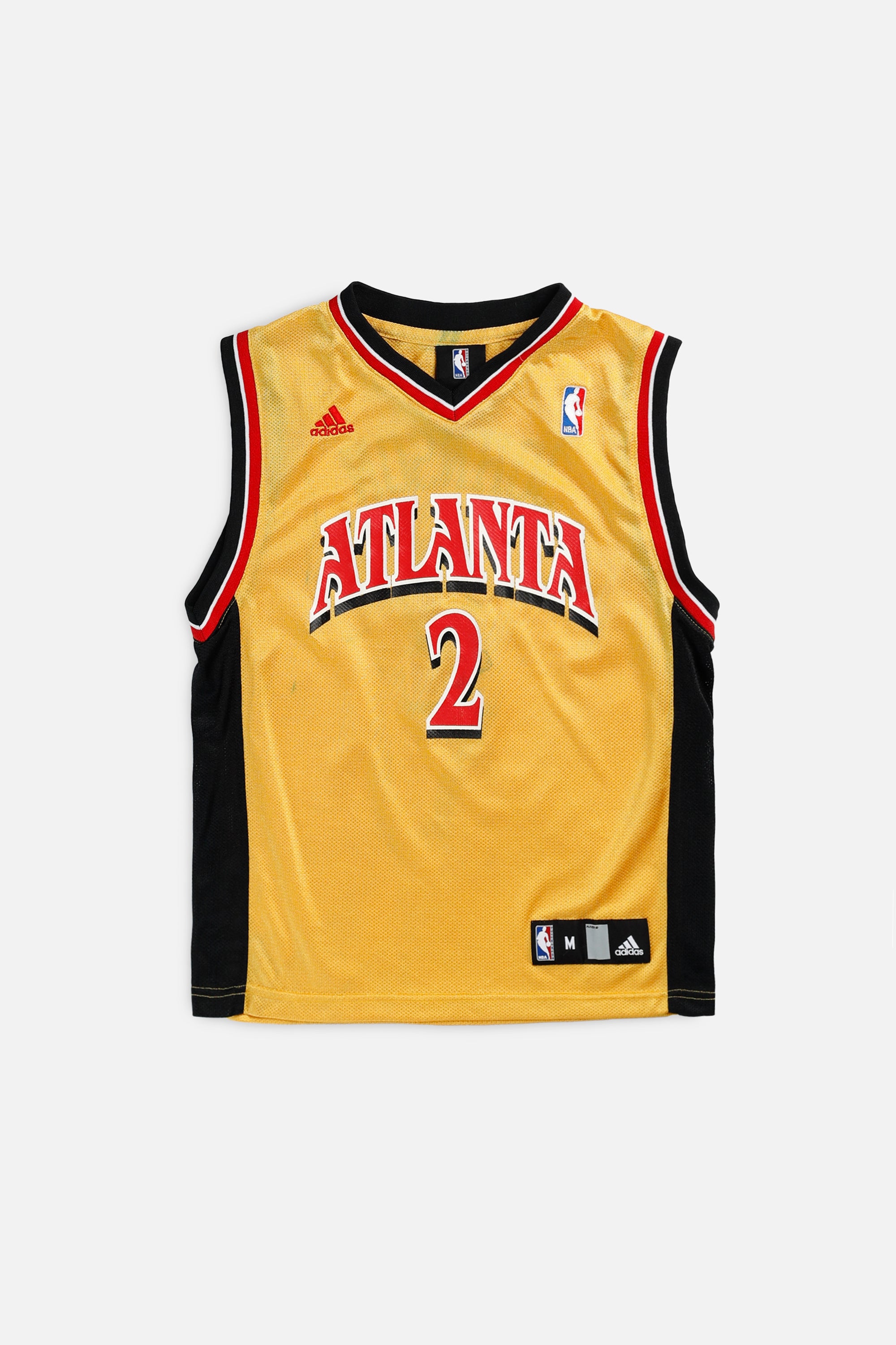 atlanta hawks fan gear Vintage Atlanta Hawks NBA Jersey