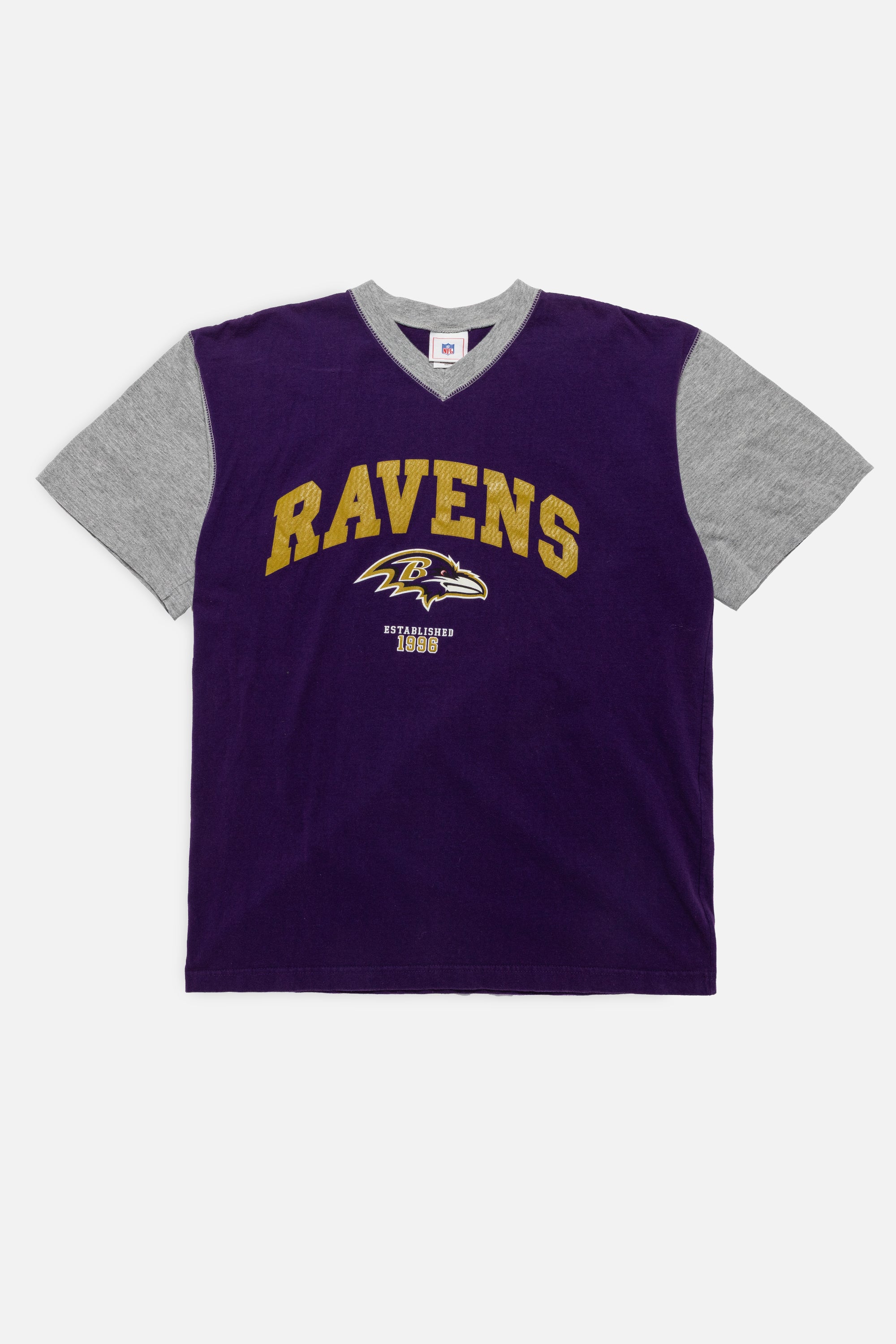 Vintage Baltimore Ravens Tee-NFL-Frankie Collective-Rework-Vintage-Streetwear
