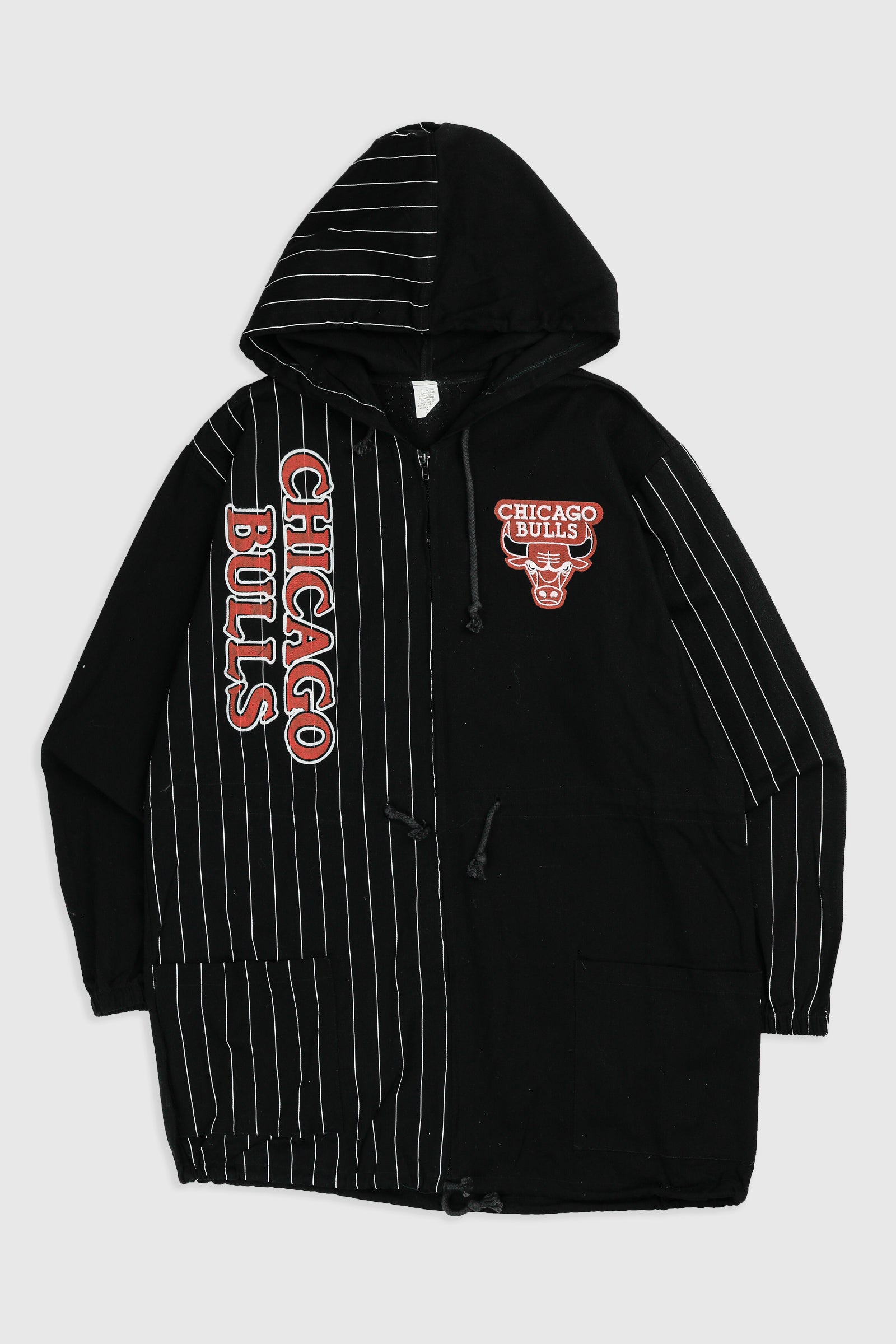 Vintage Chicago Bulls NBA Jacket - XL-JACKETS-NBA-XL-Frankie Collective Rare Vintage Streetwear Reworks