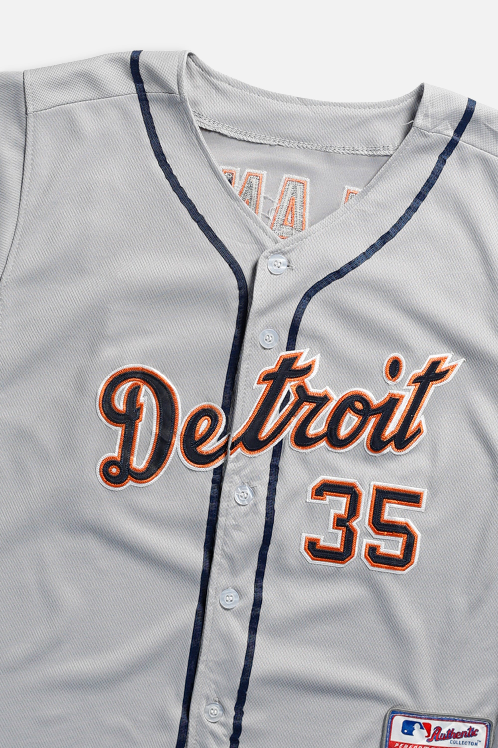 Vintage Detroit Tigers MLB Jersey -JERSEYS-MLB-M-Frankie Collective Rare Vintage Streetwear Reworks