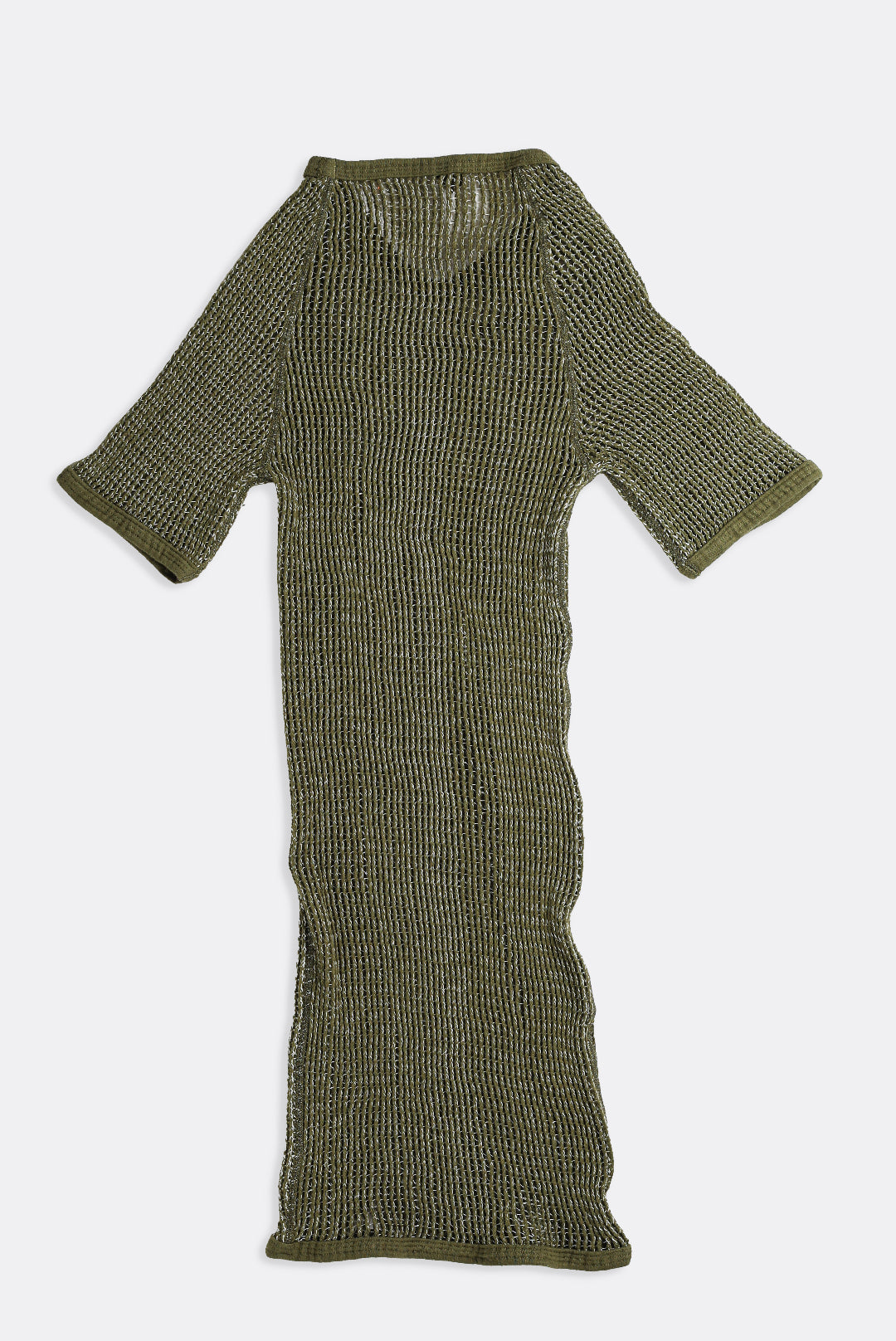 Vintage Knitted Shirt - Brown, White, Tan, Olive, Dark Green, Charcoal-TSHIRTS-vendor-unknown-Brown-Frankie Collective Rare Vintage Streetwear Reworks