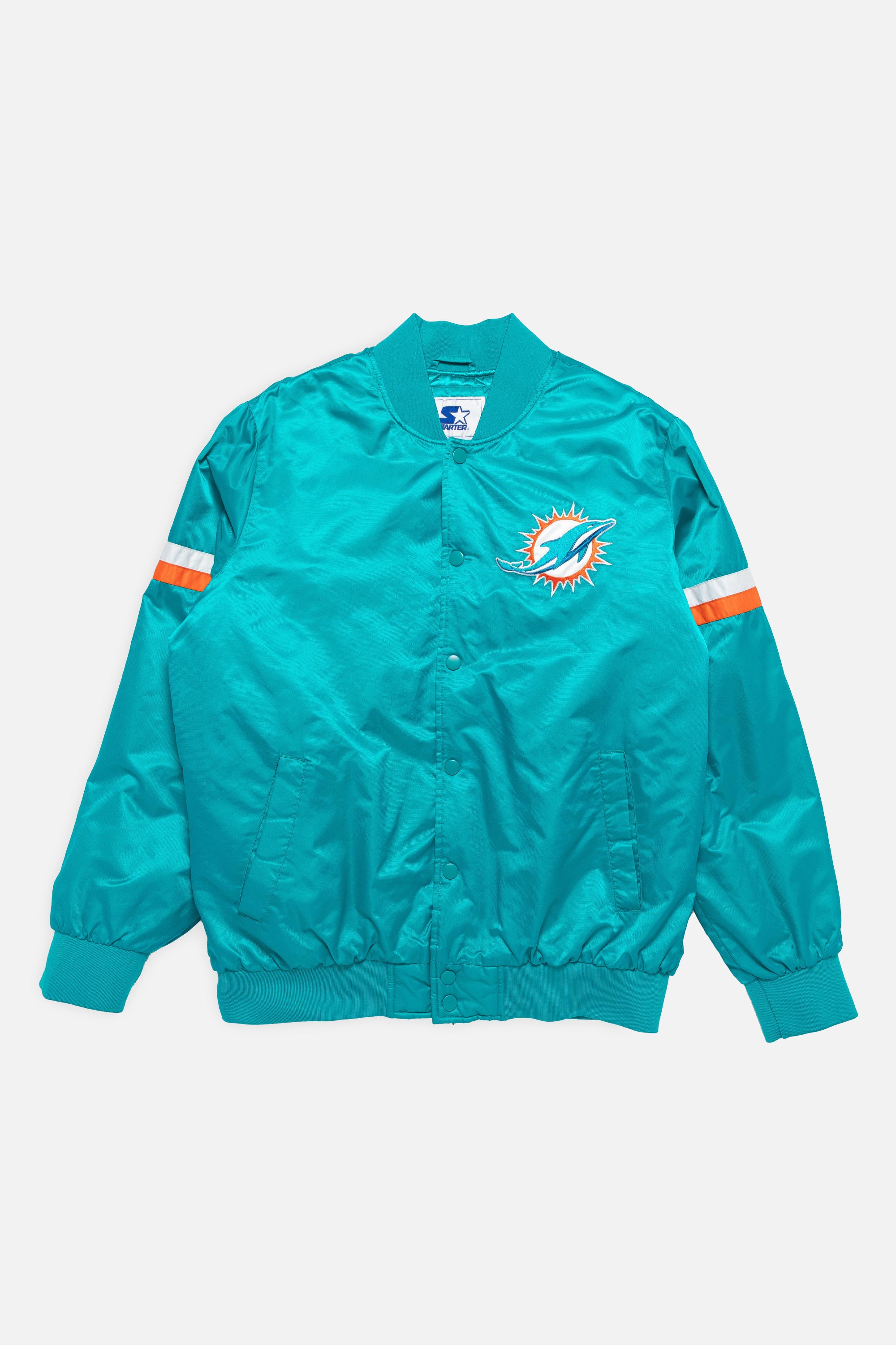 caneswear miami dolphins starter jacket vintage