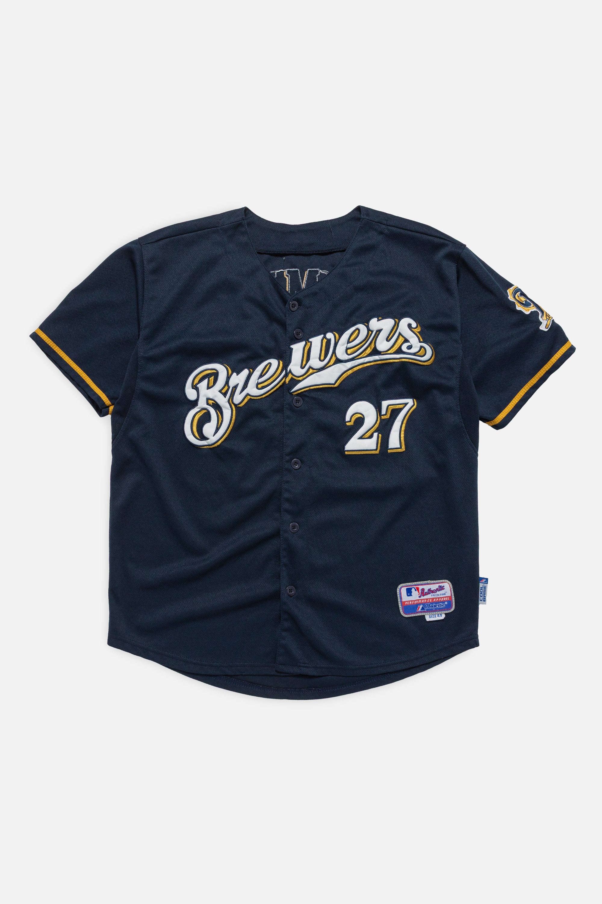Vintage Milwaukee Brewers Jersey - L-JERSEYS-MLB-Frankie Collective