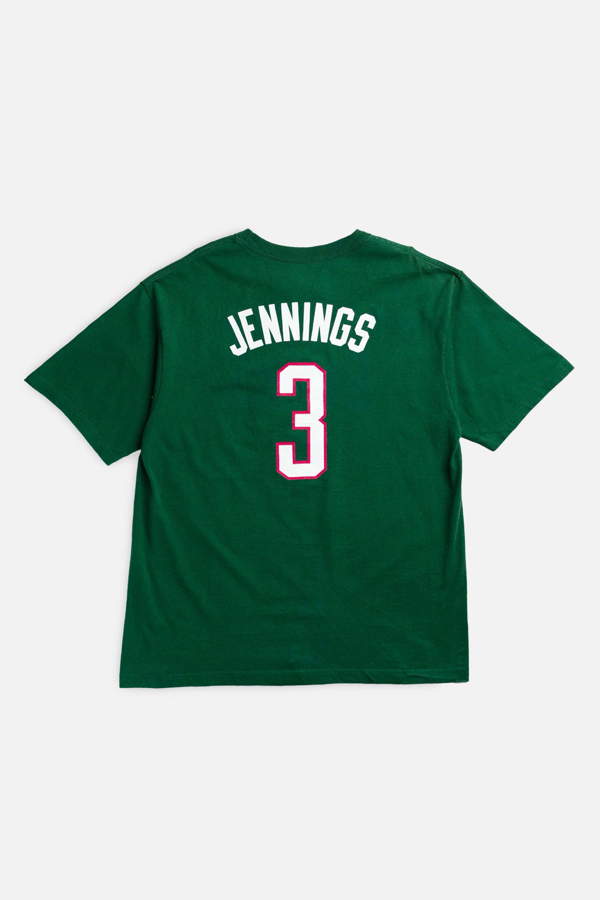 Vintage Milwaukee Bucks NBA Tee - L-TSHIRTS-NBA-L-Frankie Collective Rare Vintage Streetwear Reworks