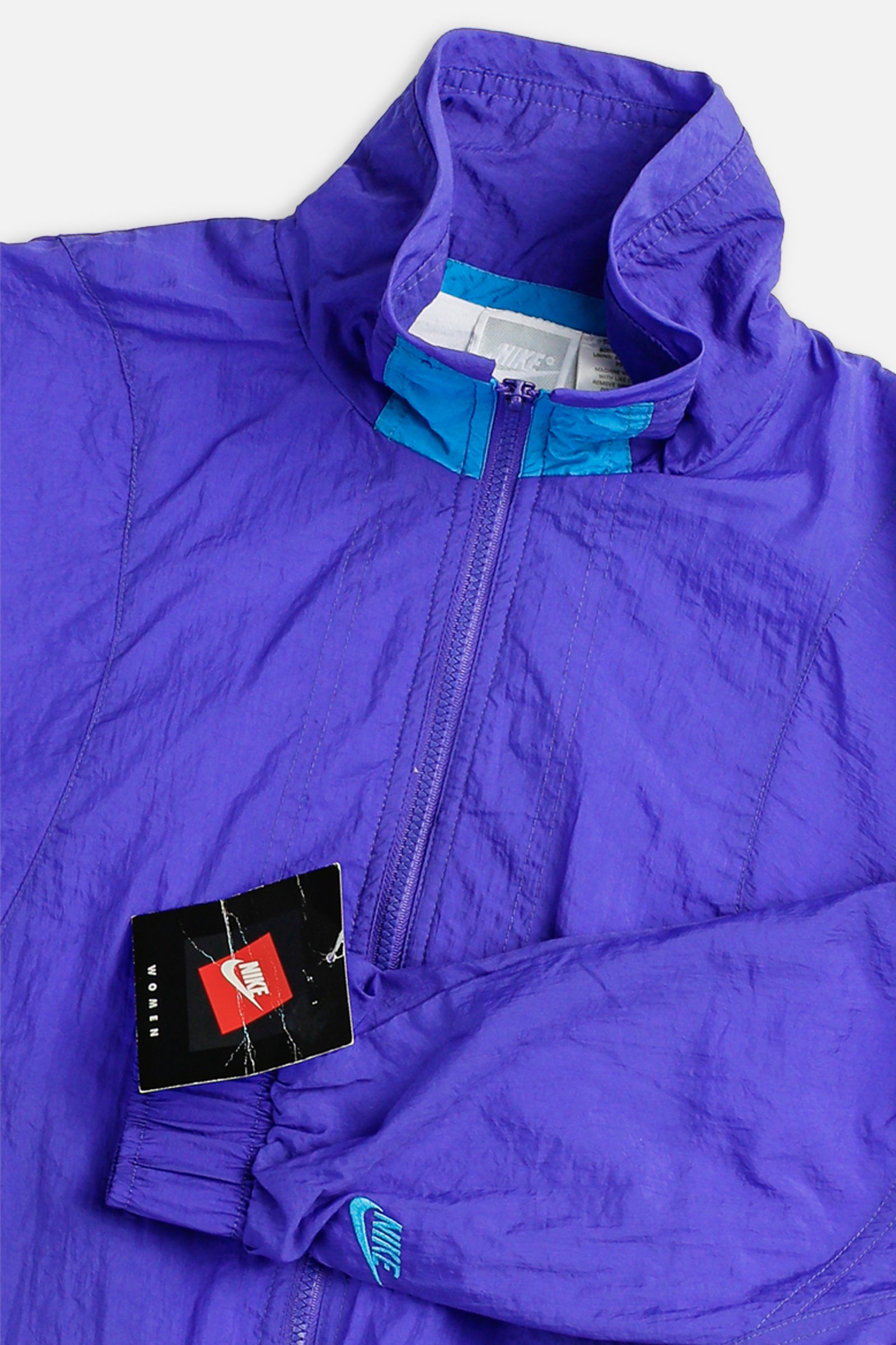 Vintage Nike Windbreaker Jacket - Women's S-JACKETS-Nike-Women's S-Frankie Collective Rare Vintage Streetwear Reworks