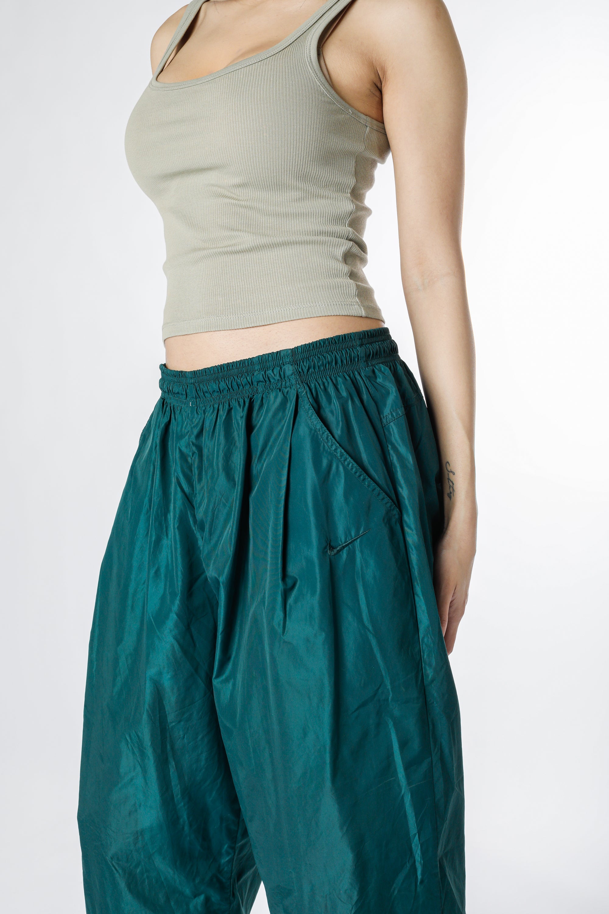 Vintage Nike Windbreaker Pants - M, L-BOTTOMS-Nike-M-Frankie Collective Rare Vintage Streetwear Reworks