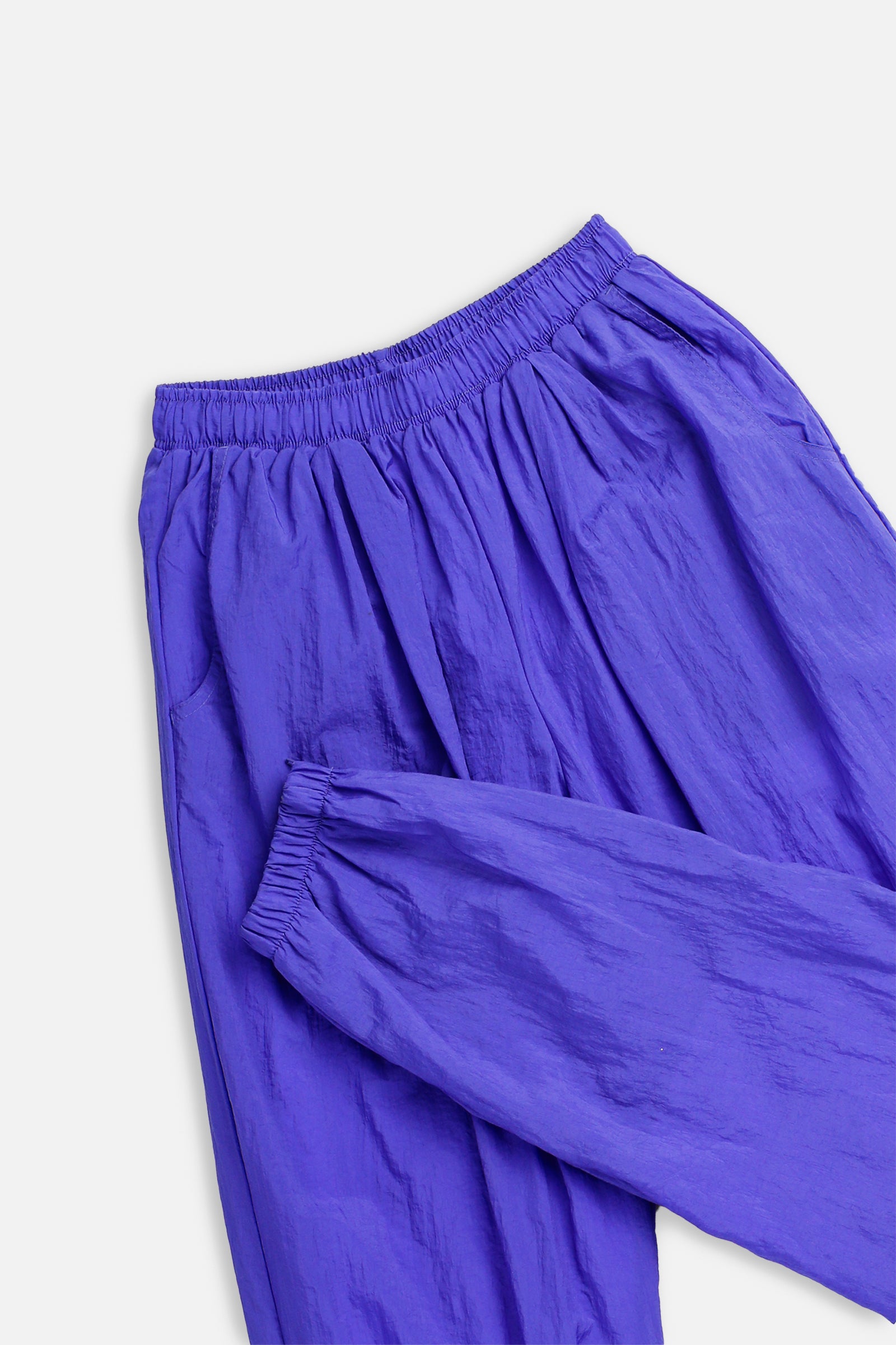 Vintage Nike Windbreaker Pants - Women's XS-BOTTOMS-Nike-Women's XS-Frankie Collective Rare Vintage Streetwear Reworks