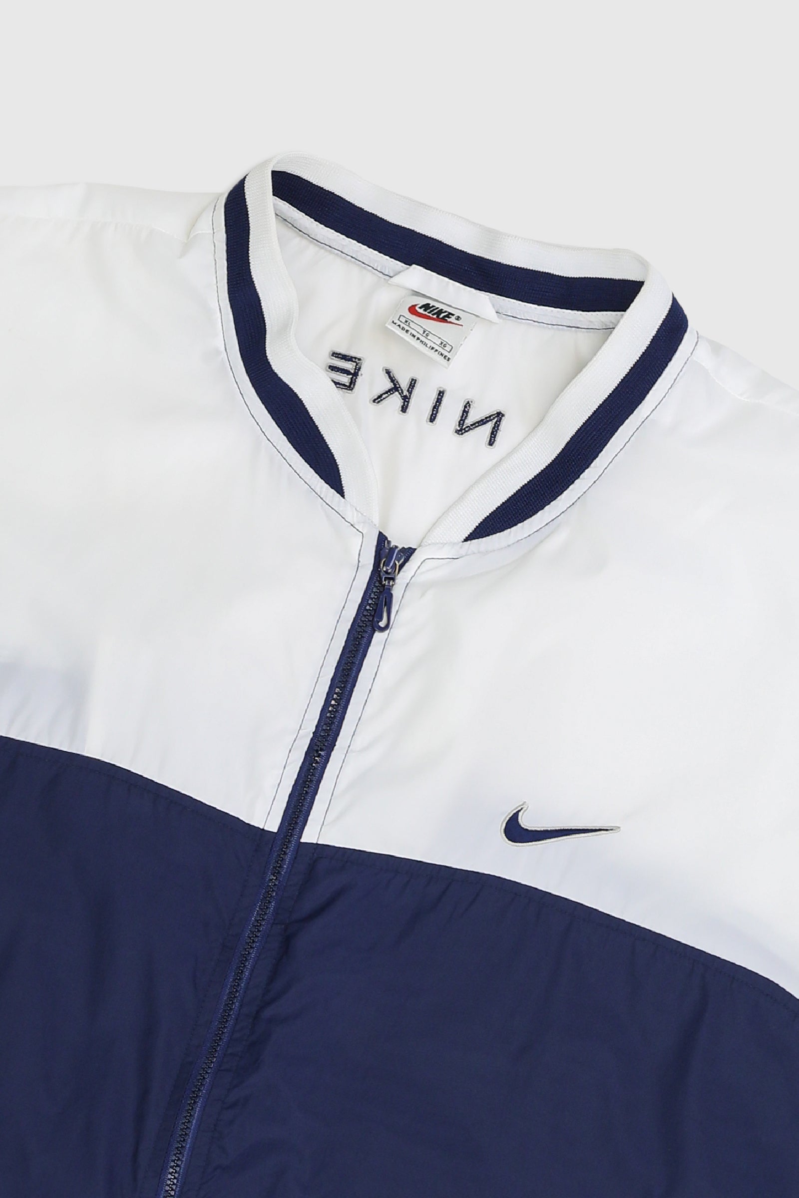 Vintage Nike Windbreaker Tee - XL-TSHIRTS-Nike-Frankie Collective Rare Vintage Streetwear Reworks