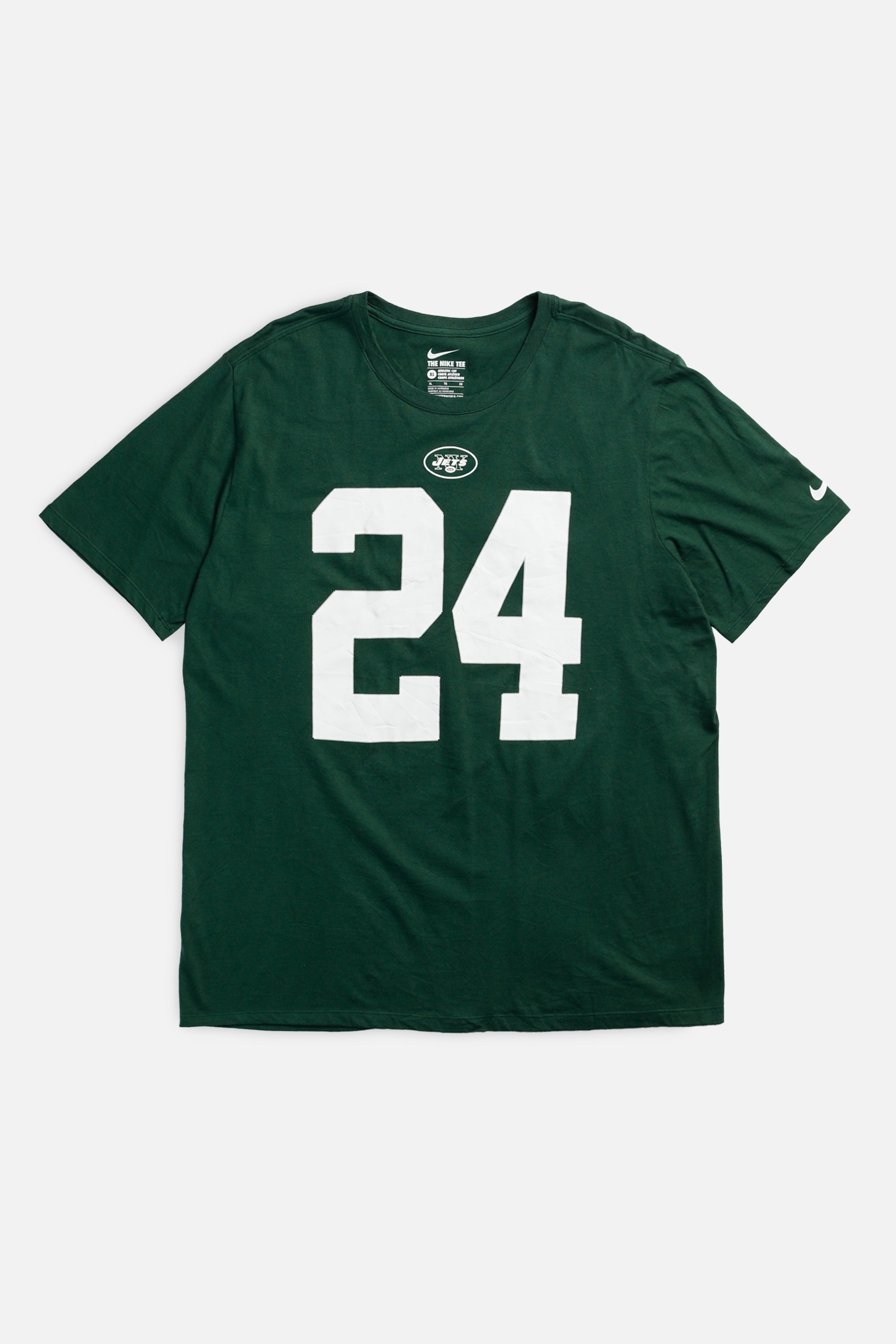 Vintage NY Jets NFL Tee - XL-TSHIRTS-NFL-XL-Frankie Collective Rare Vintage Streetwear Reworks