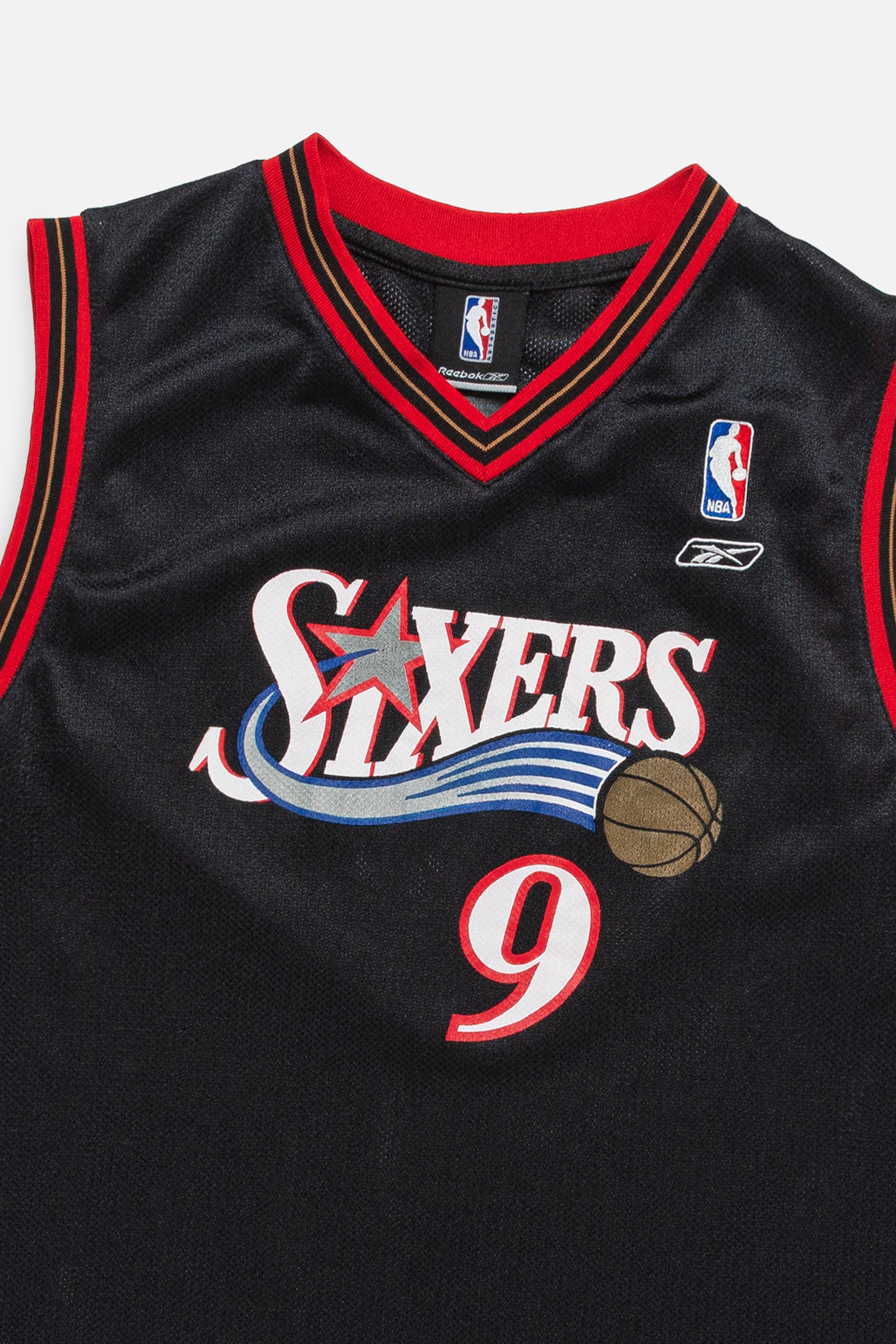 Vintage Philadelphia 76ers Jersey - S-JERSEYS-NBA-Frankie Collective