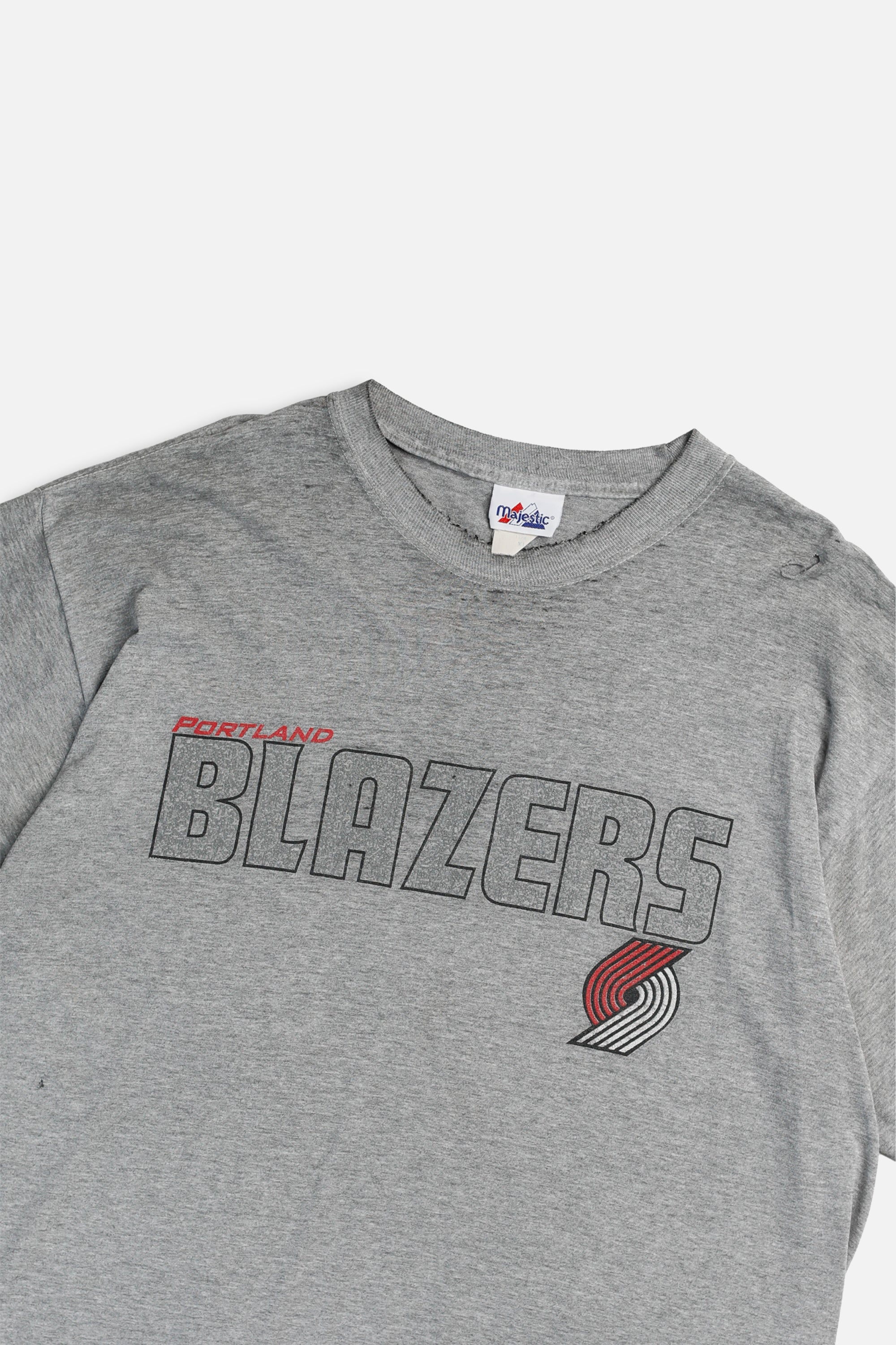 Vintage Portland Trail Blazers NBA Tee - XL-TSHIRTS-NBA-XL-Frankie Collective Rare Vintage Streetwear Reworks