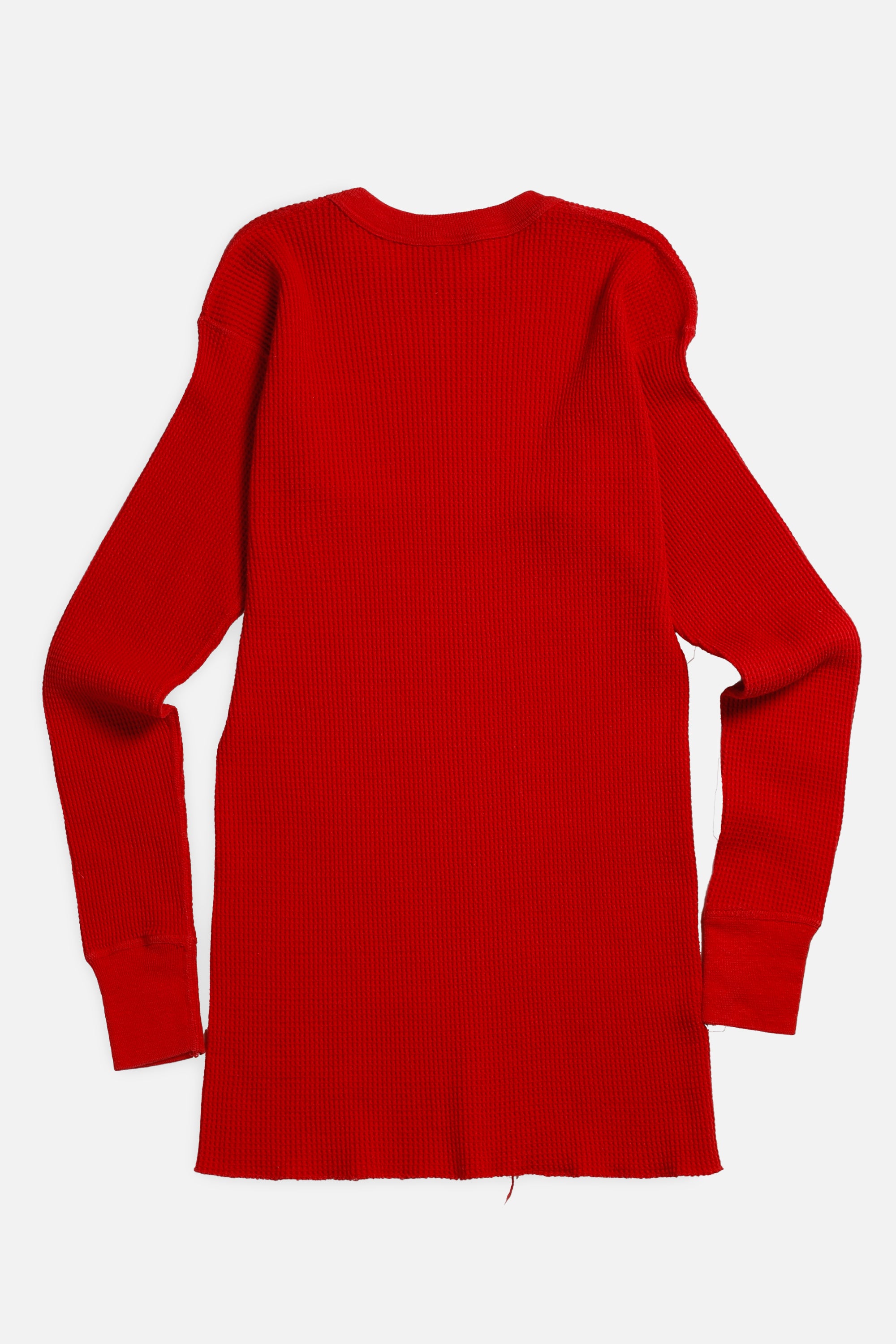 Vintage Red Waffleknit Tee - XS-SWEATERS-Frankie Collective