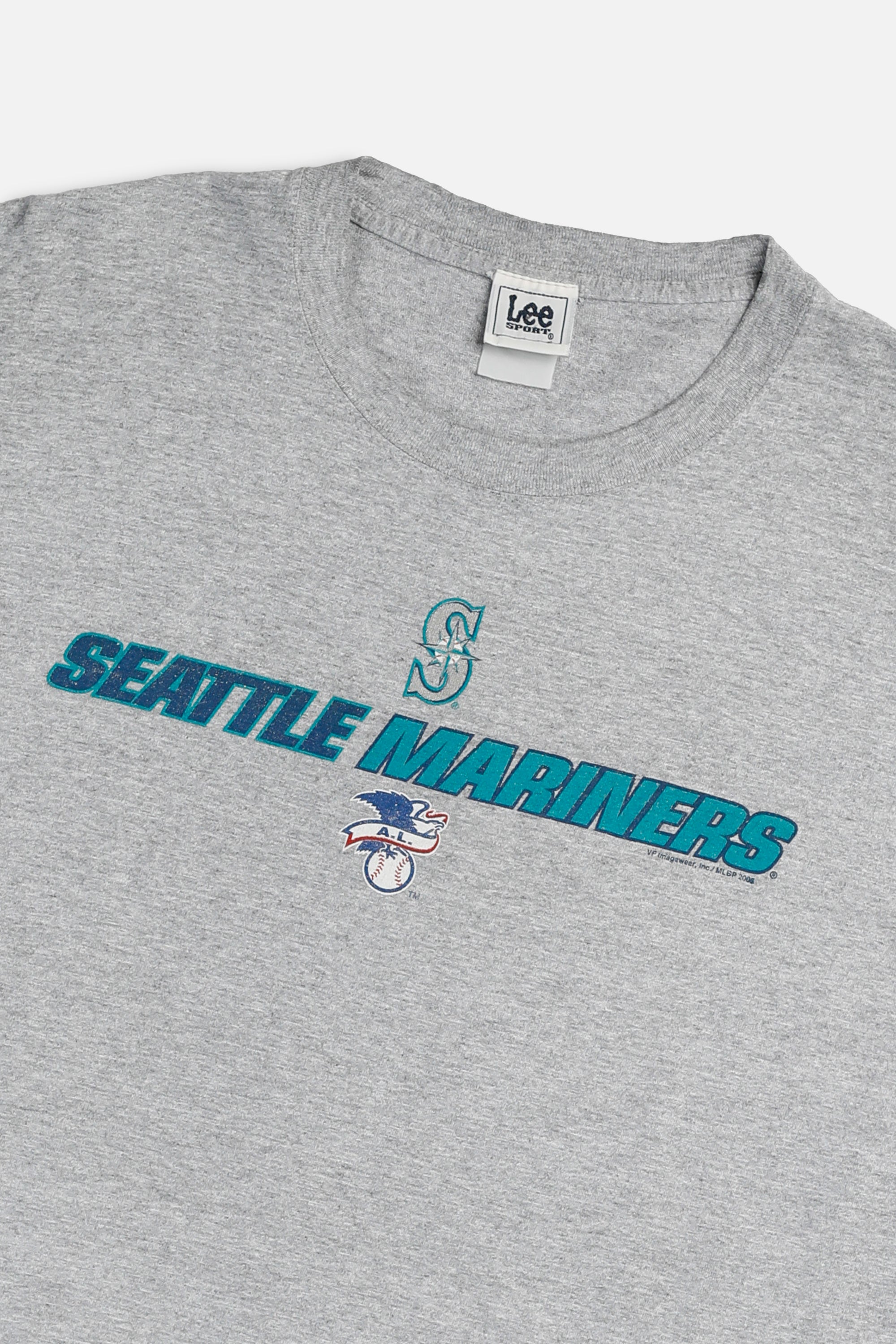 Vintage Seattle Mariners MLB Tee - L-TSHIRTS-MLB-L-Frankie Collective Rare Vintage Streetwear Reworks
