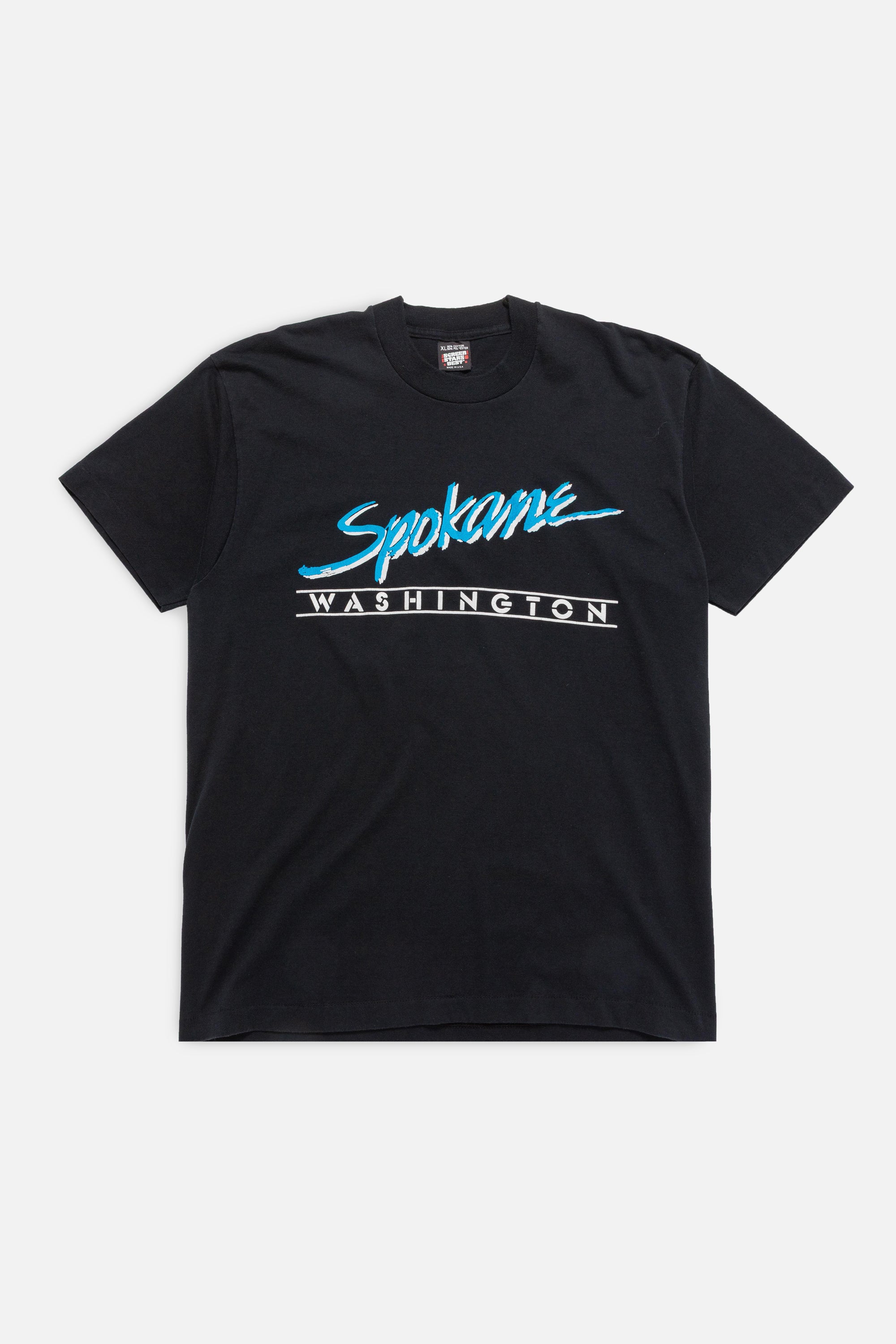 Vintage Spokane Washington Tee-Frankie Collective-Rework-Vintage-Streetwear