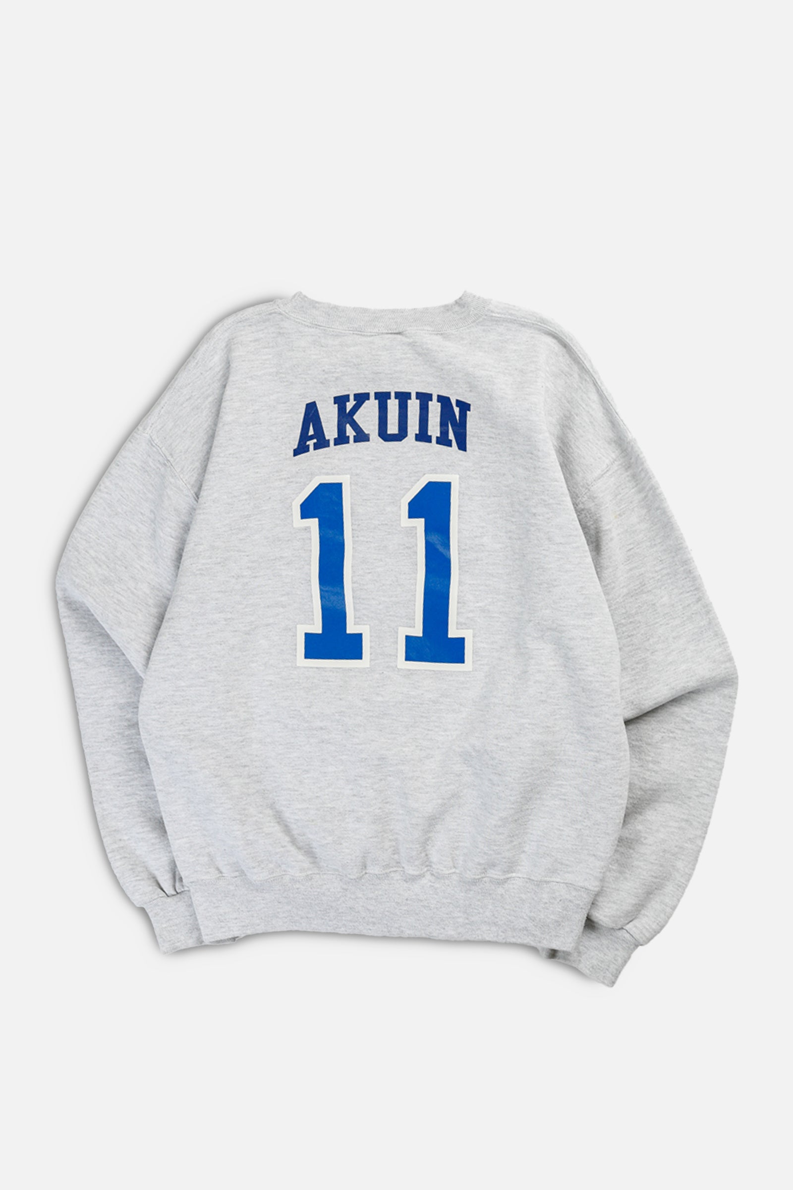 Vintage St. Genevieve Basketball Sweatshirt - L-SWEATERS-vendor-unknown-L-Frankie Collective Rare Vintage Streetwear Reworks