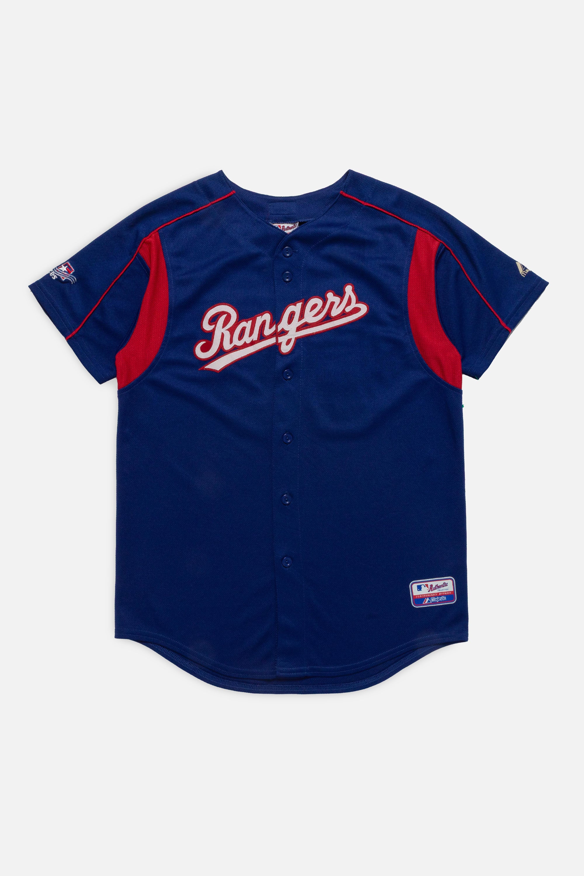 Vintage Texas Rangers Jersey-MLB-Frankie Collective-Rework-Vintage-Streetwear
