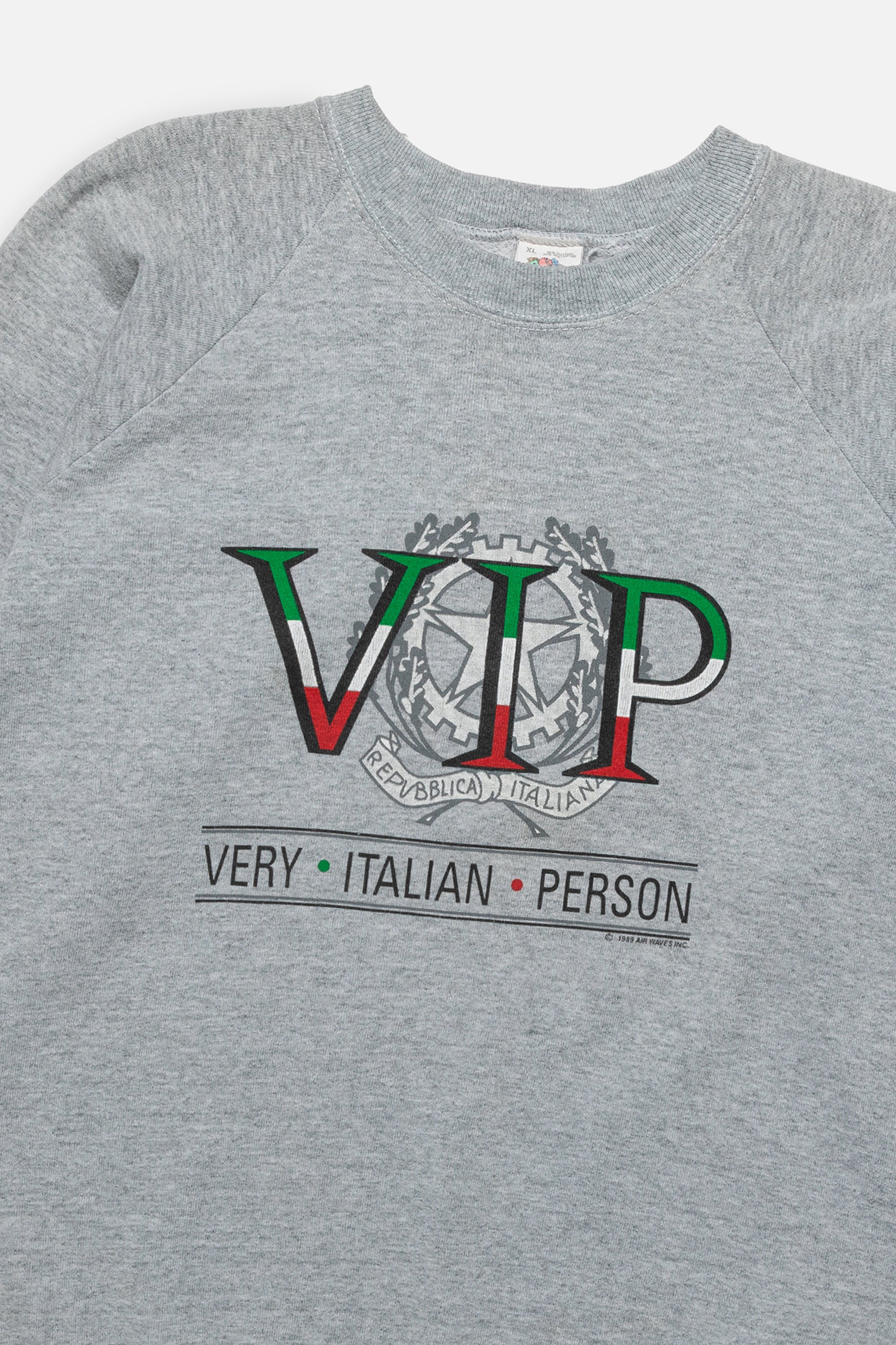 Vintage Very Italian Person Sweatshirt
