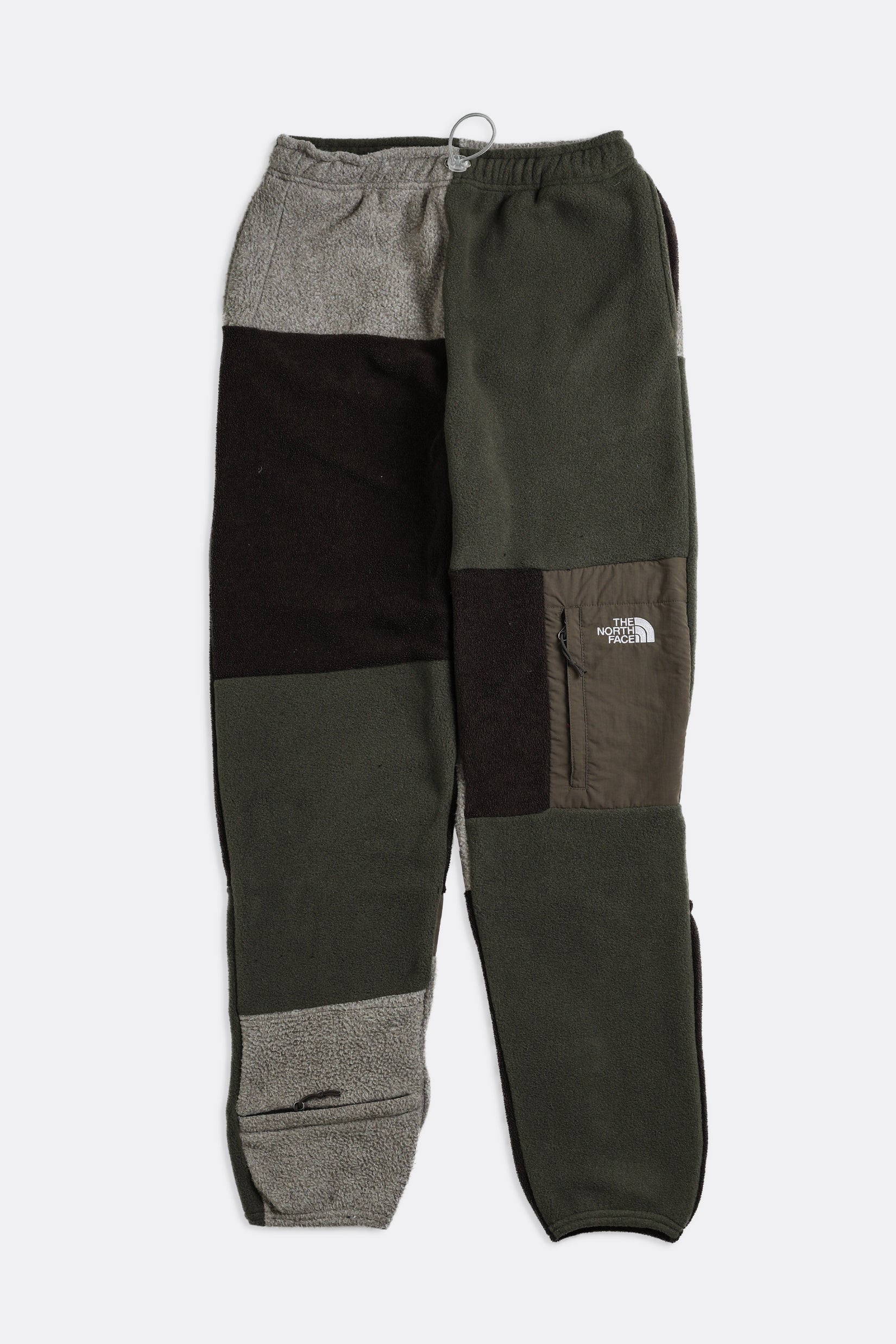 Black Denali recycled-fibre fleece and nylon track pants
