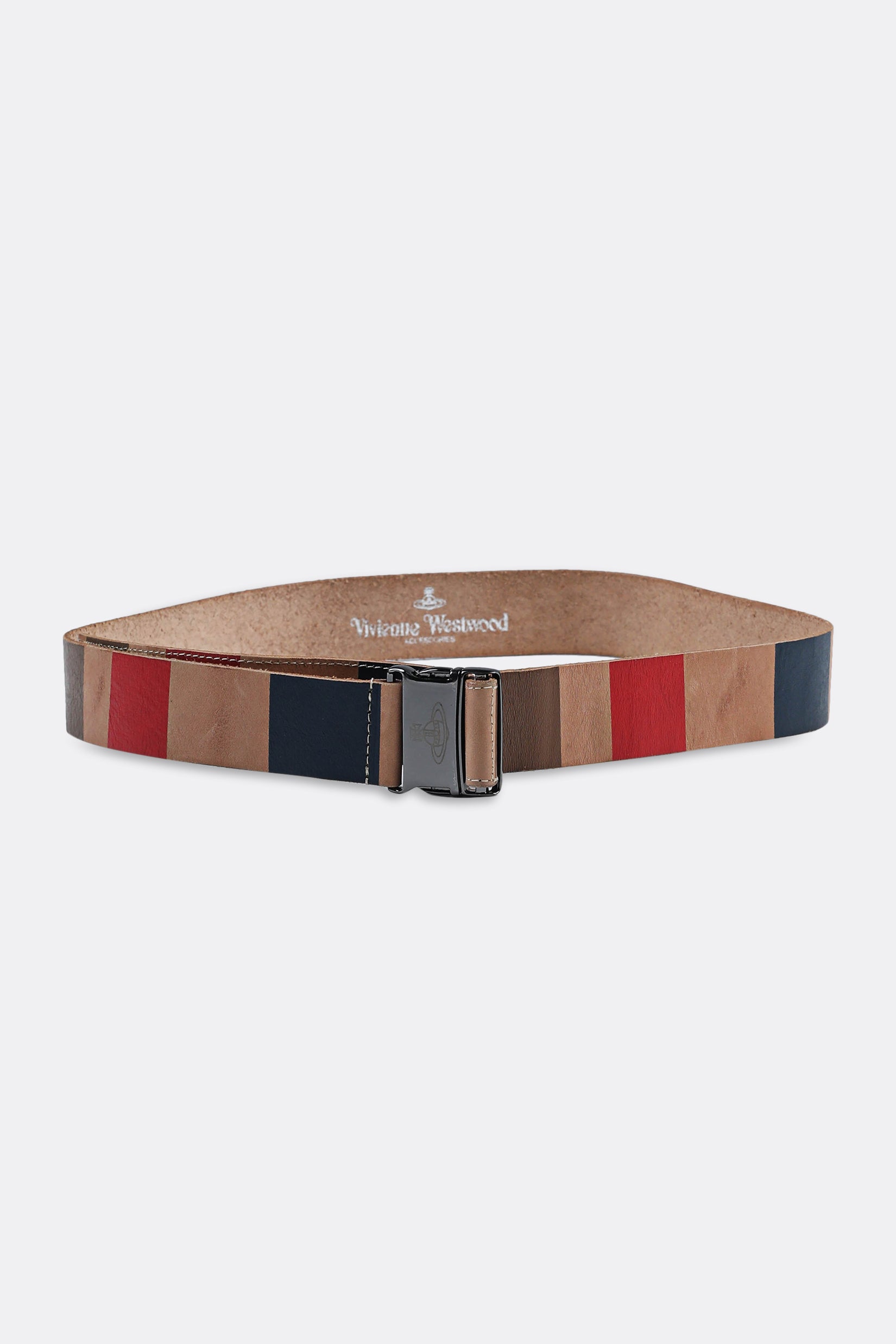 Burberry Reversible Check E-Canvas & Leather Belt