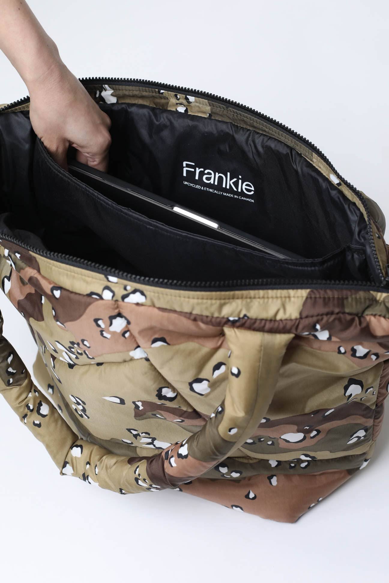 Deadstock Desert Camo Cloud Bag-BAGS-Frankie-Frankie Collective