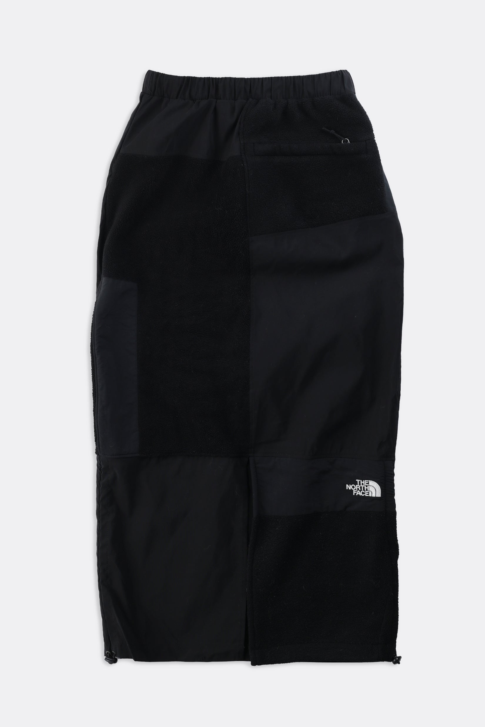 Rework North Face Fleece Midi Skirt-BOTTOMS-North Face-XS-Frankie Collective Rare Vintage Streetwear Reworks