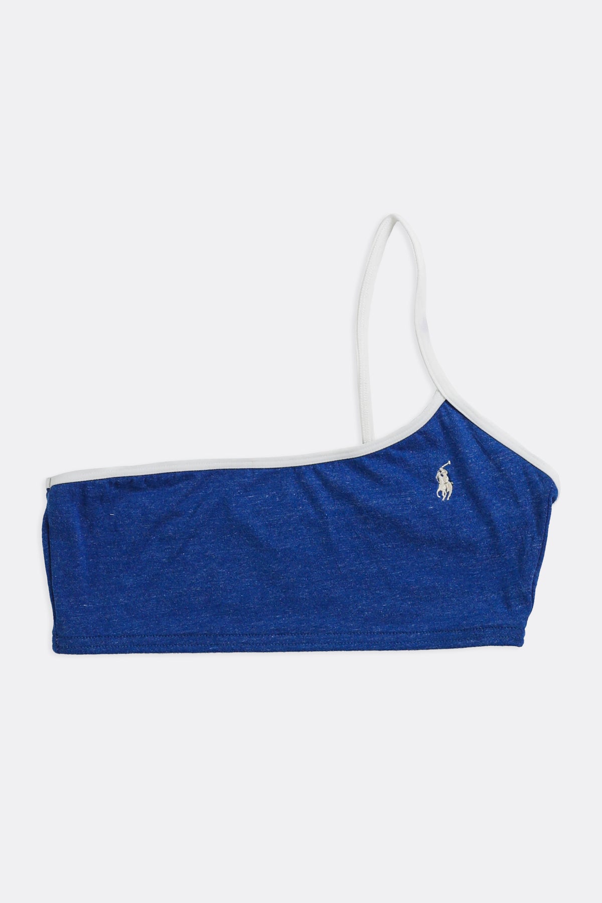 Rework One Shoulder Bra Top - M-BRA TOPS-vendor-unknown-Frankie Collective Rare Vintage Streetwear Reworks