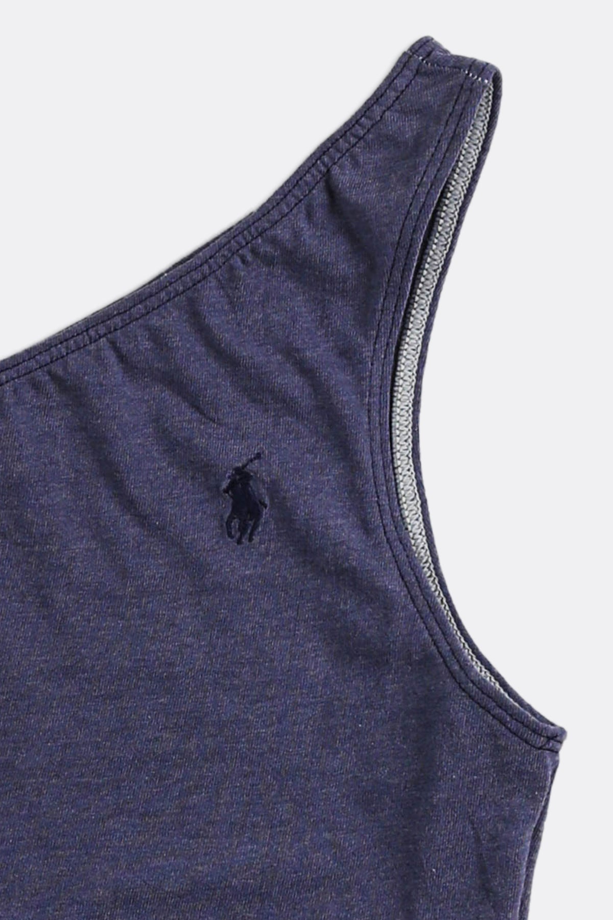 Rework One Shoulder Tank - L-TOPS-vendor-unknown-Frankie Collective Rare Vintage Streetwear Reworks